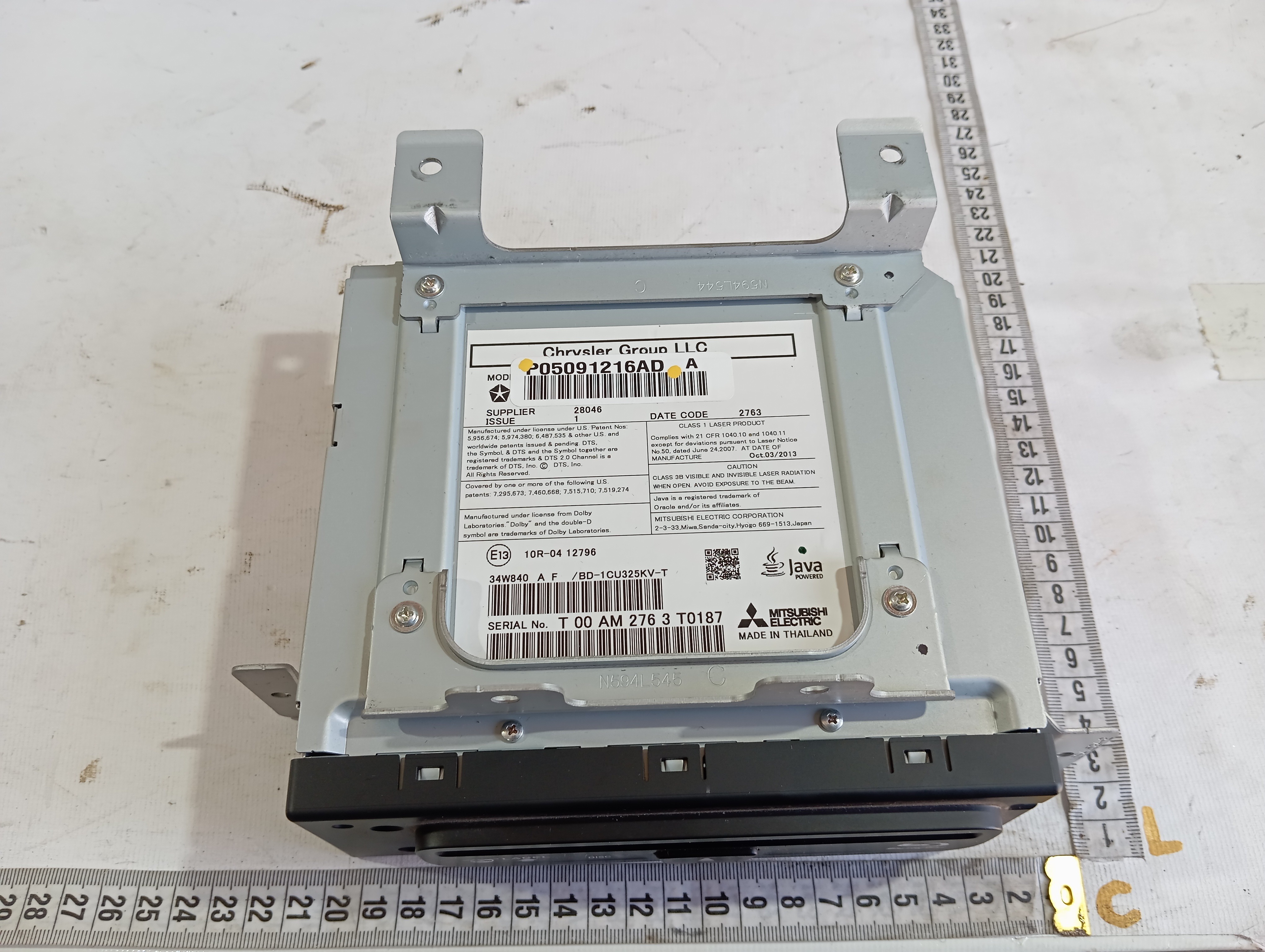 Display Cd Jeep Grand Cherokee 3.6 2014 V604 10