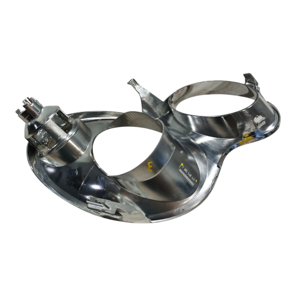 Moldura Farol Esquerdo Mercedes C180 2002 2007 V661 Esquerdo/motorista 7
