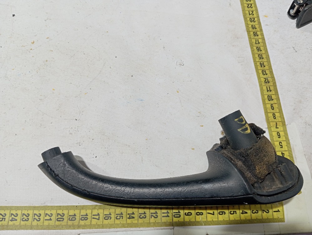 Alça Forro Porta Diant Direita Mercedes C180 2002 2007 V661 Preto 3