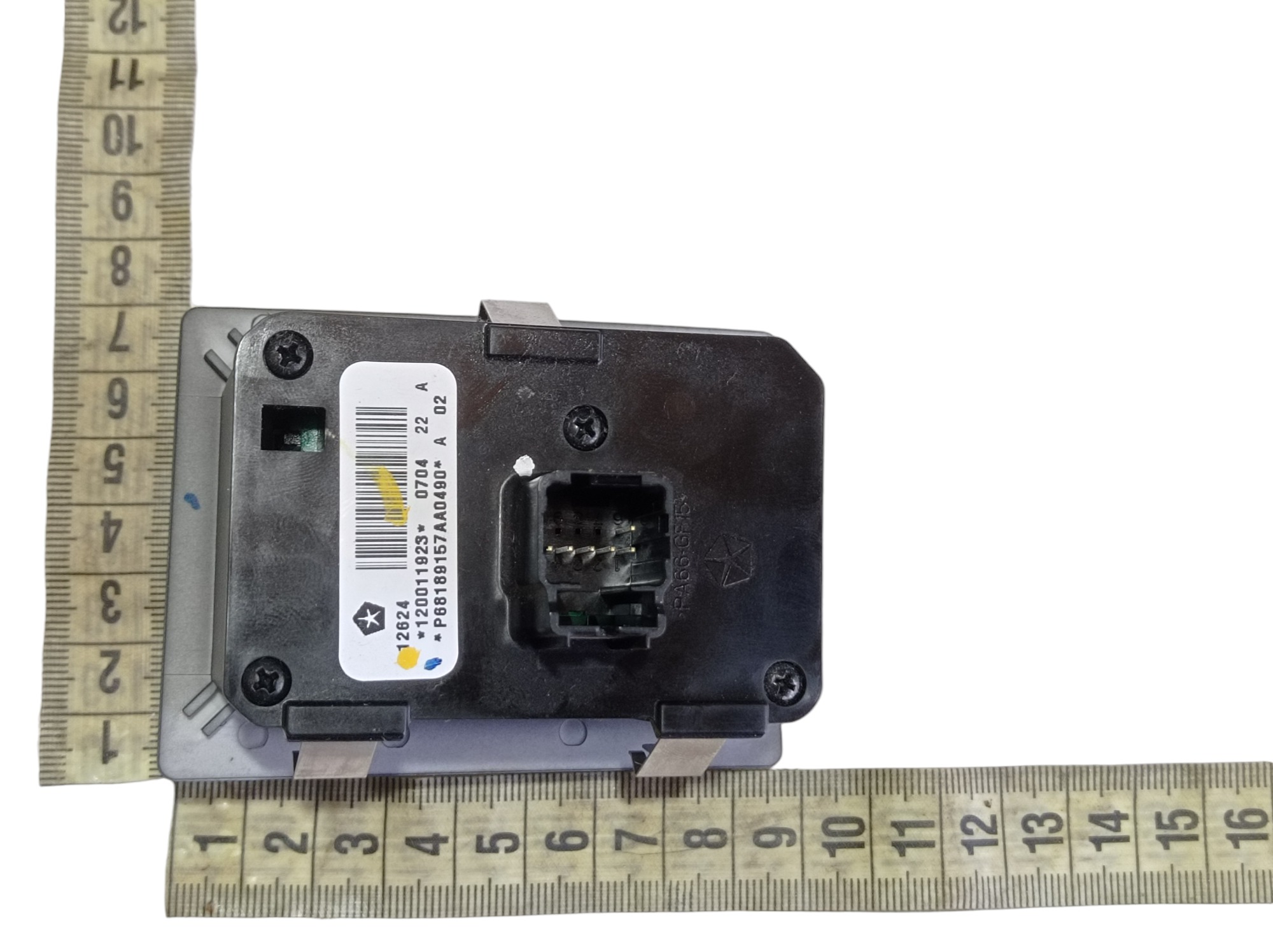 Comando  Botao Farol Milha Jeep Grand Cherokee 3.6 2014 V604 8