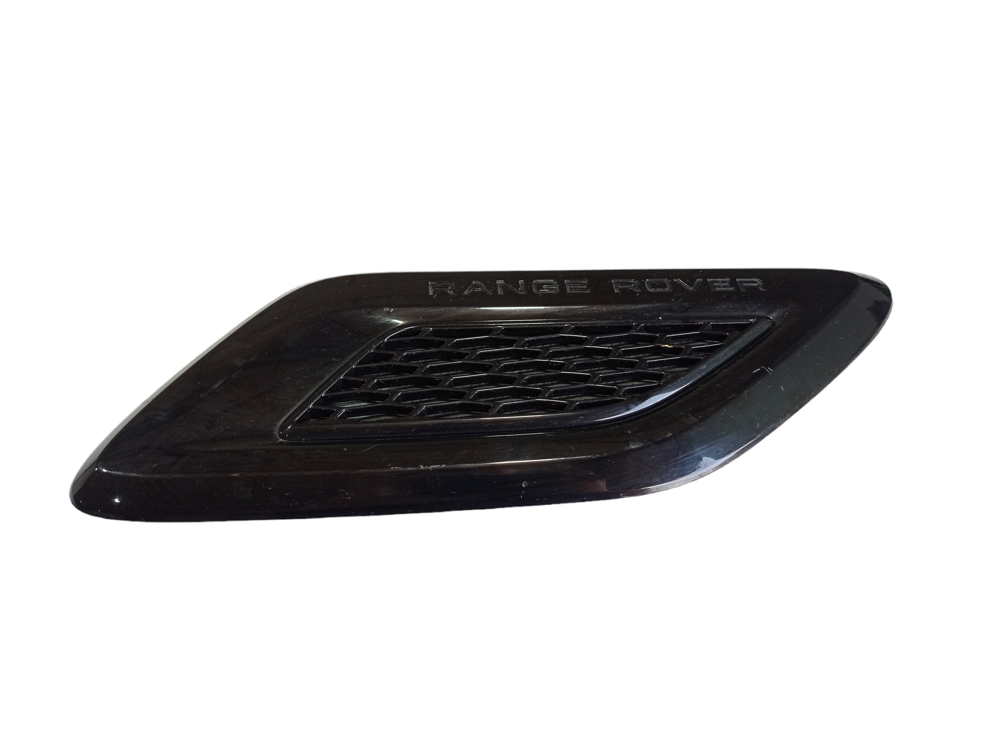 Moldura Direita Capô Land Rover Range Rover Sport 2014 V573 Preto 6