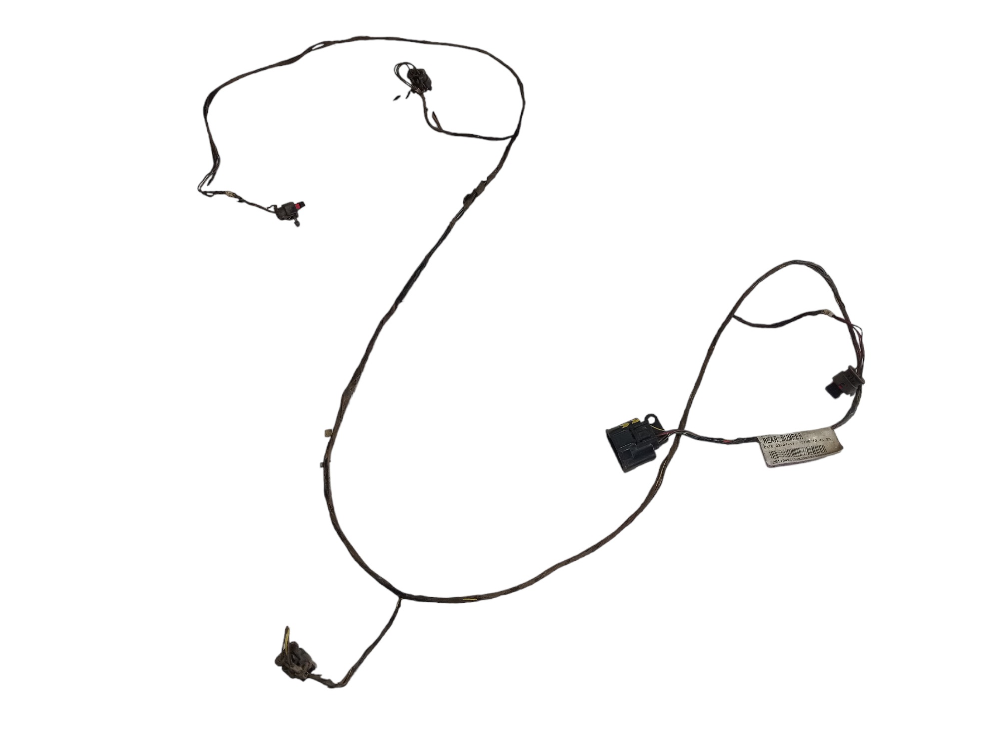 Chicote Sensor Estacionamento Traseiro Discovery 4 11 V582 8