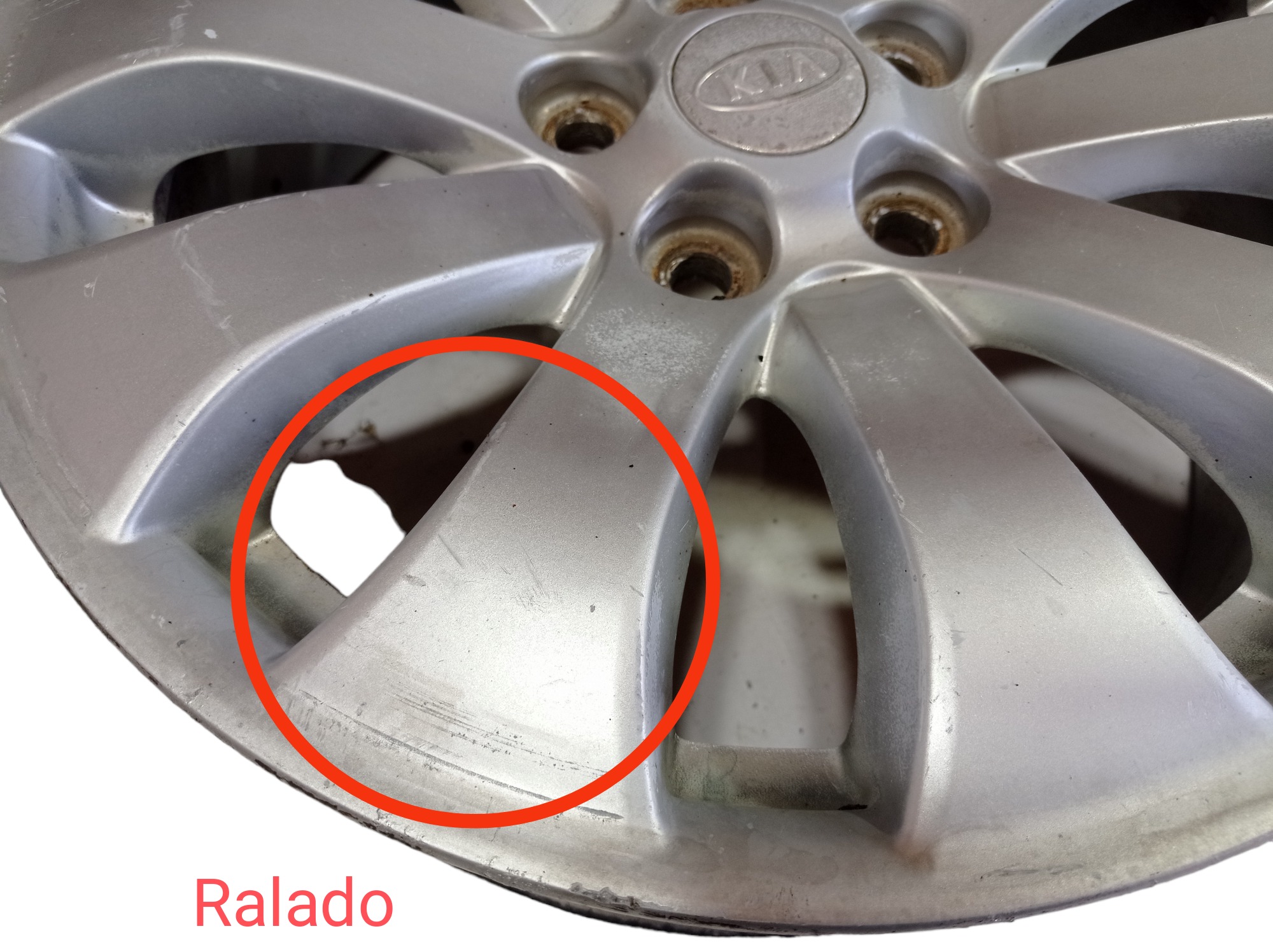 Roda Aro 17 5×114 Kia Opirus 3.8 2008 V581 9