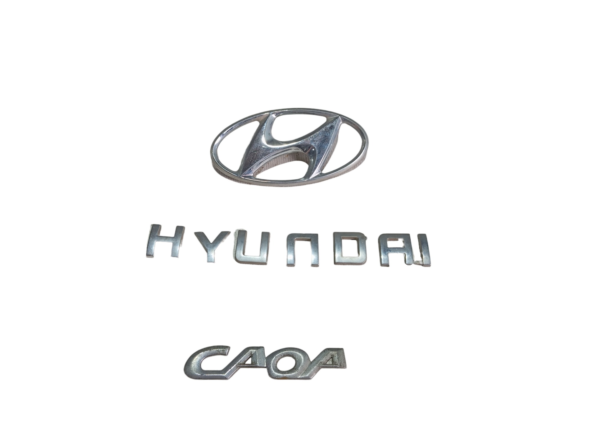 Letreiro Hyundai Tampa Traseira Hyundai Azera 2009 V595 5