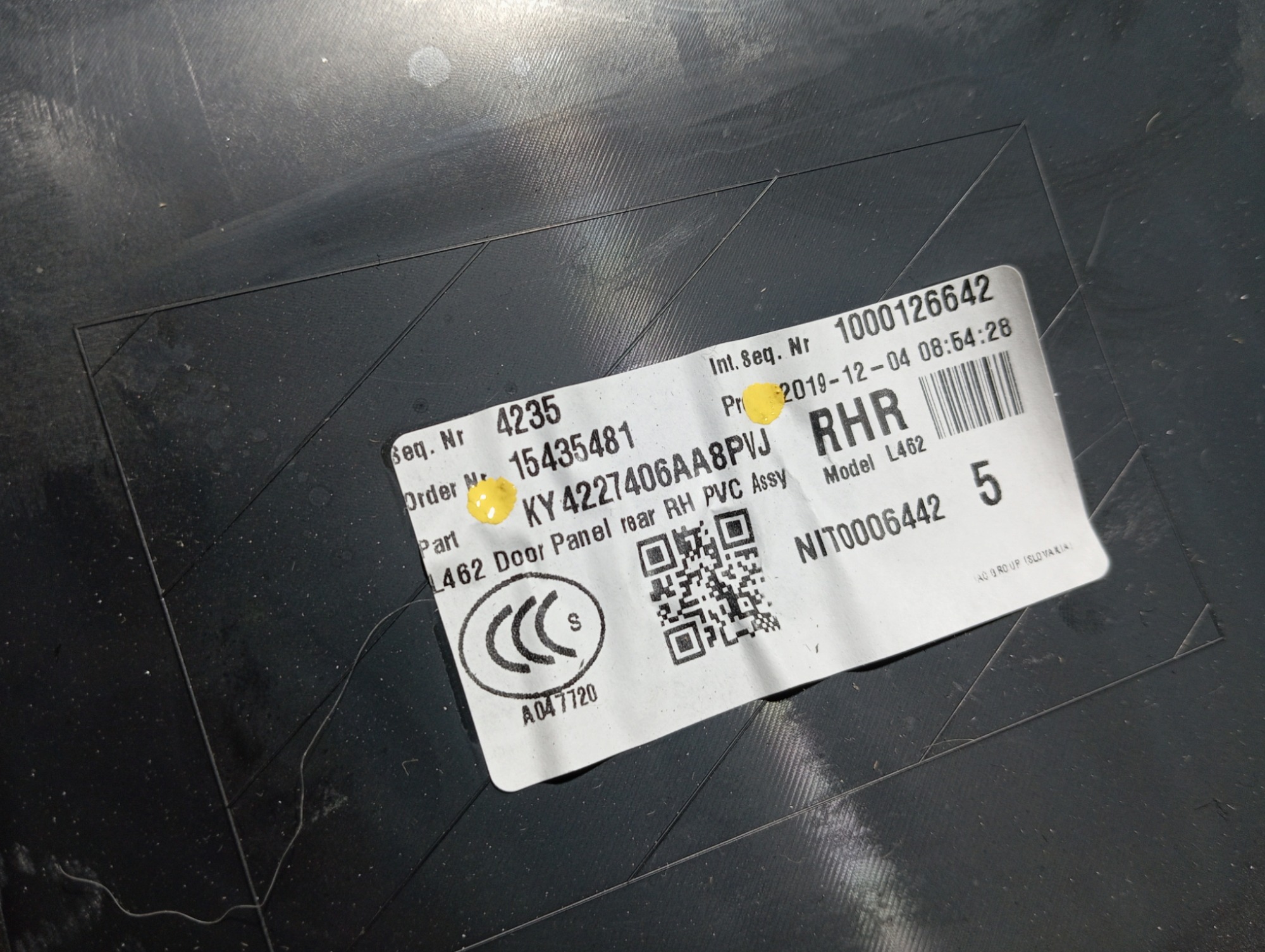 Forro Porta Traseira Direita Discovery 5 2019 V597 7