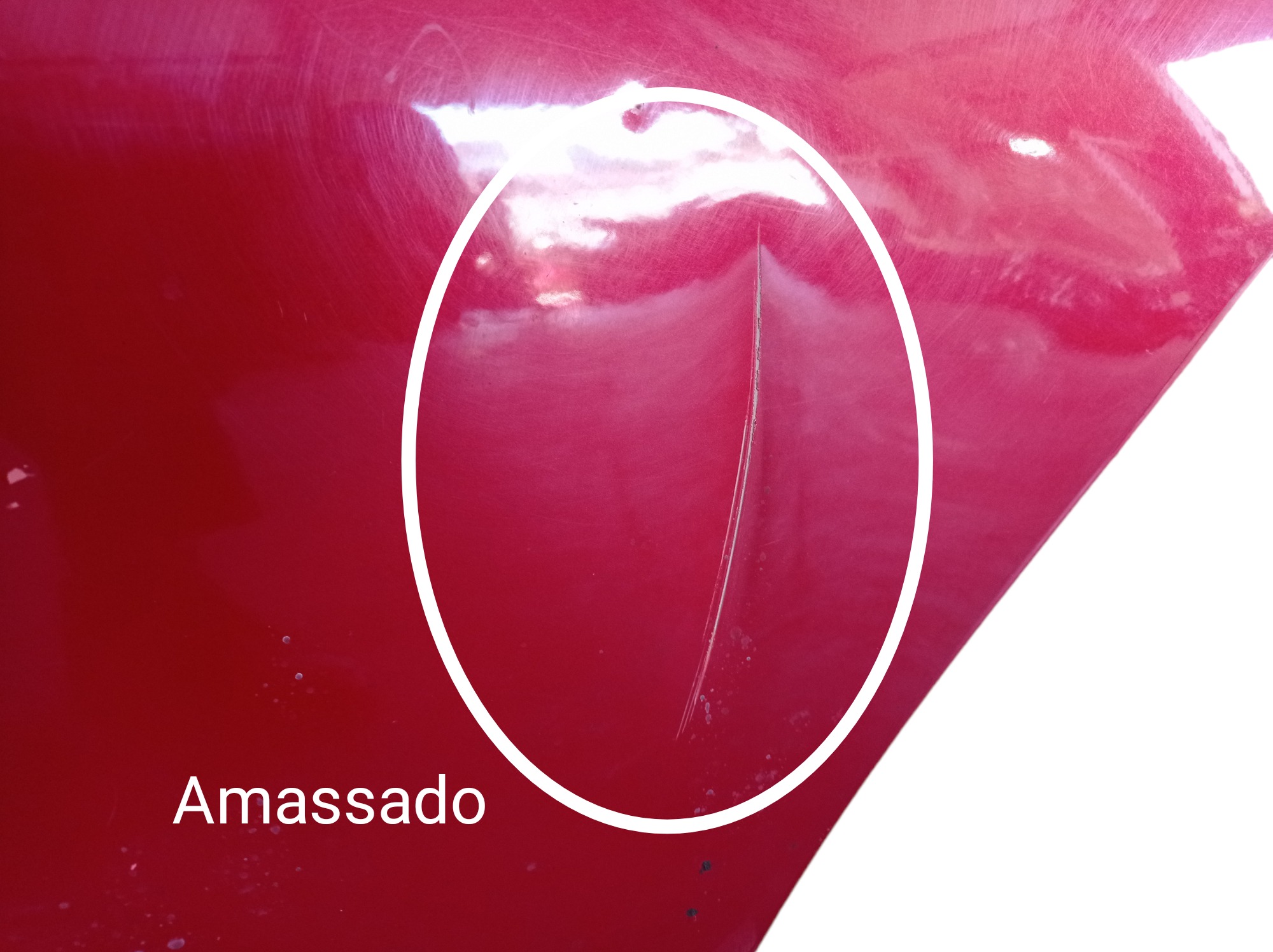 Porta Traseira Esquerda Jac T40 2019 V565  Traseira Esquerdo Vermelho 6