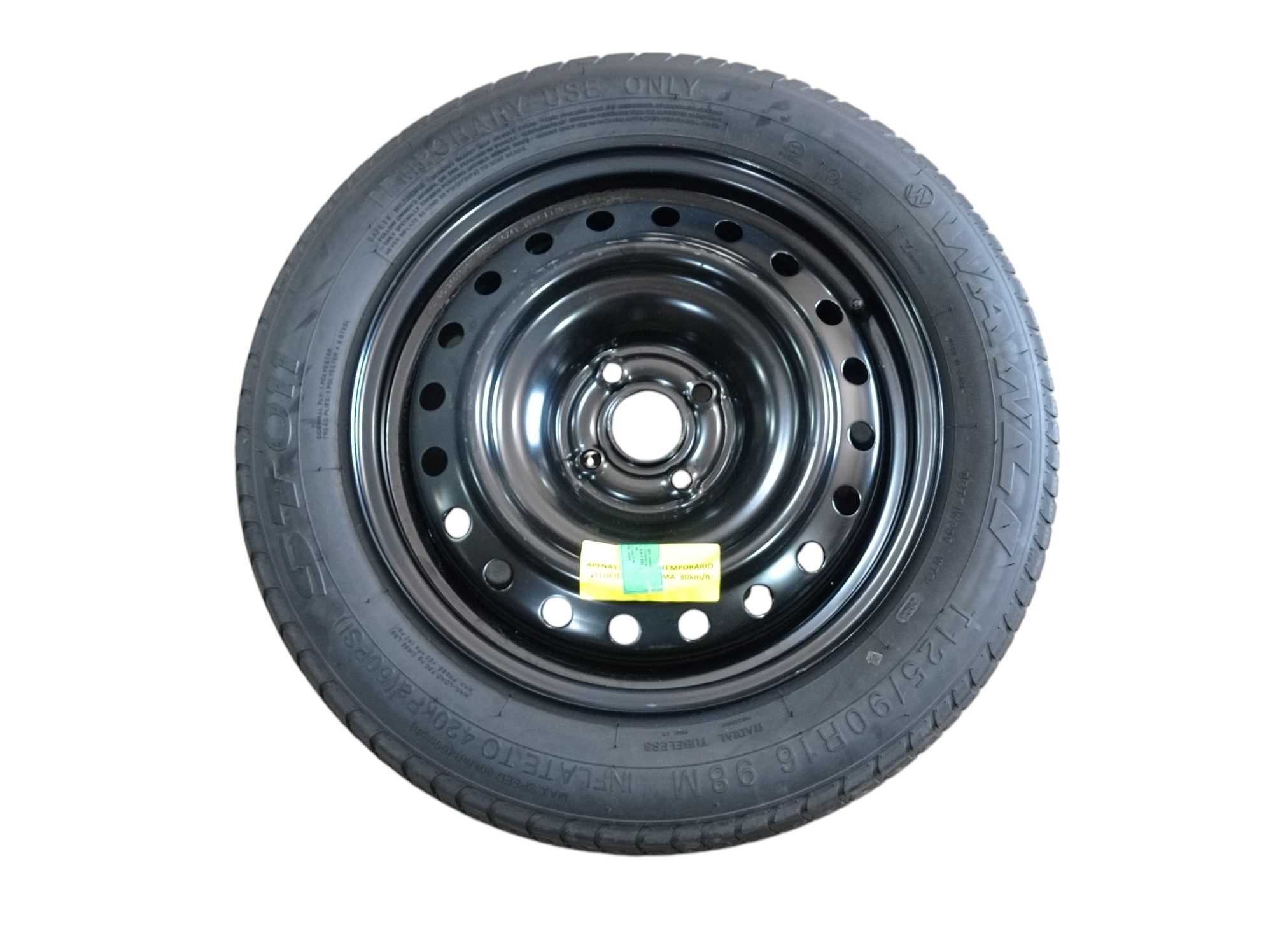 Roda Estepe Aro 16 Byd Dolphin GS 180ev 2024 v596