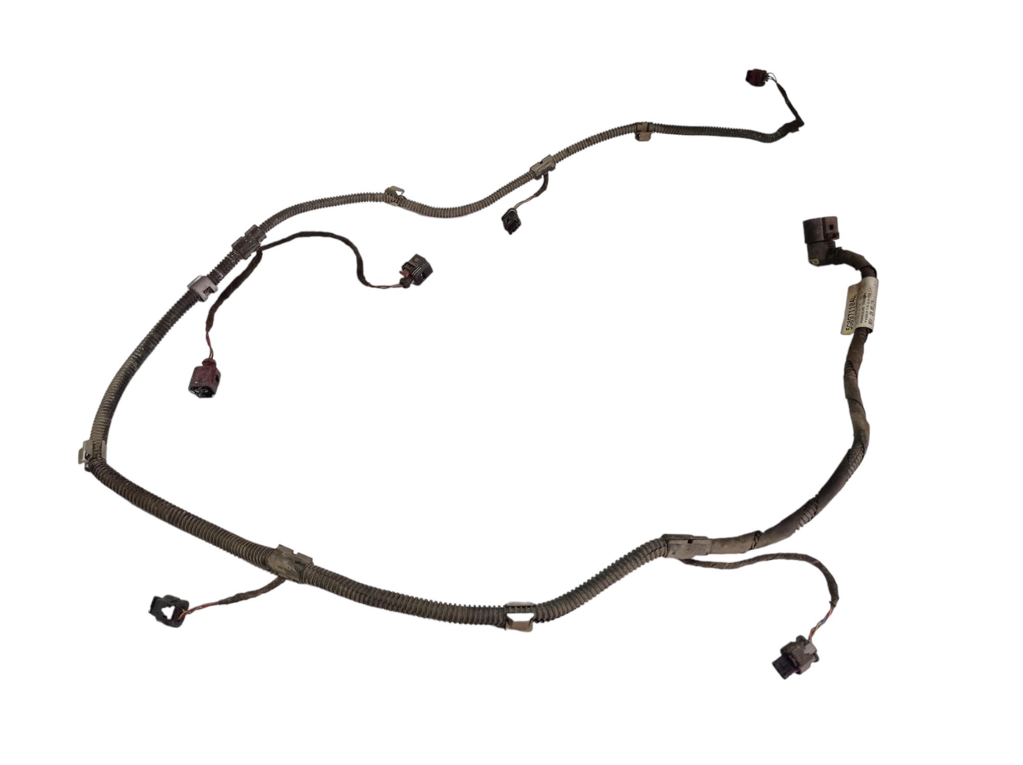 Chicote Parachoque Traseiro Vw Golf Tsi Comfortline 17 V585 4