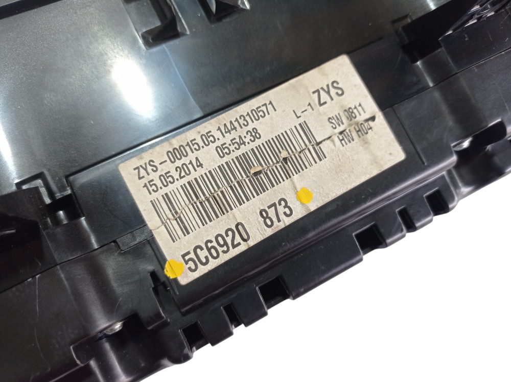 Painel Instrumentos Vw Jetta 2.0t 2014 V260 6