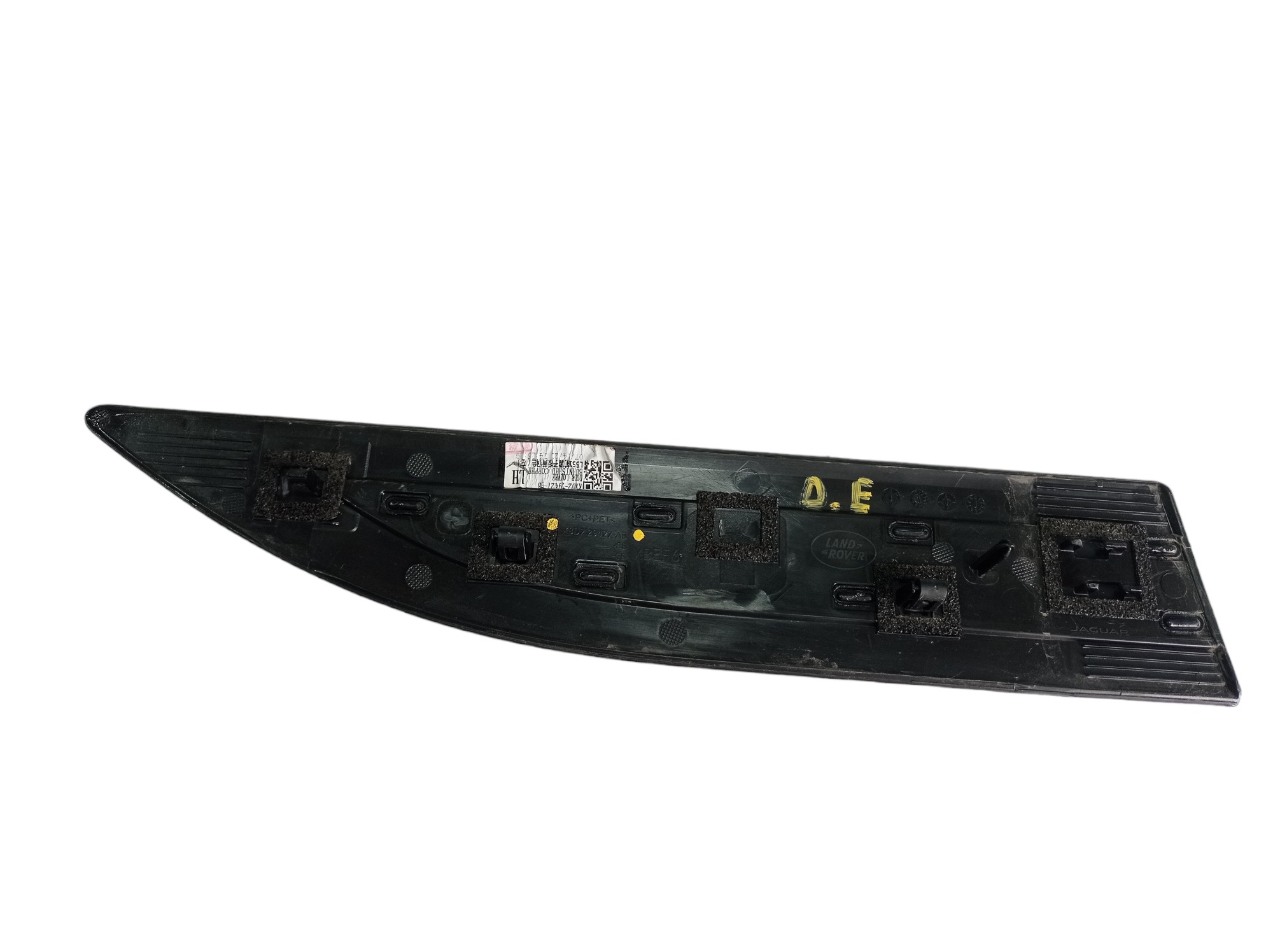 Friso Porta Dianteira Esquerda Range Rover Evoque 2022 V572 Preto E Marrom 5