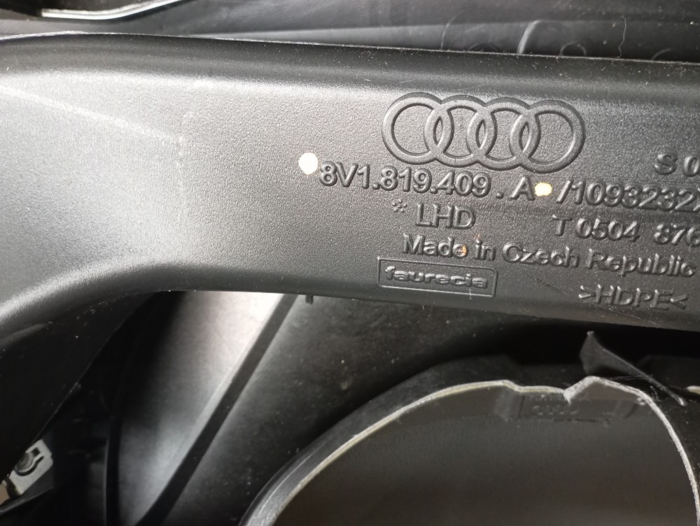 Capa Painel Audi A3 Sportback 2019 V343 4