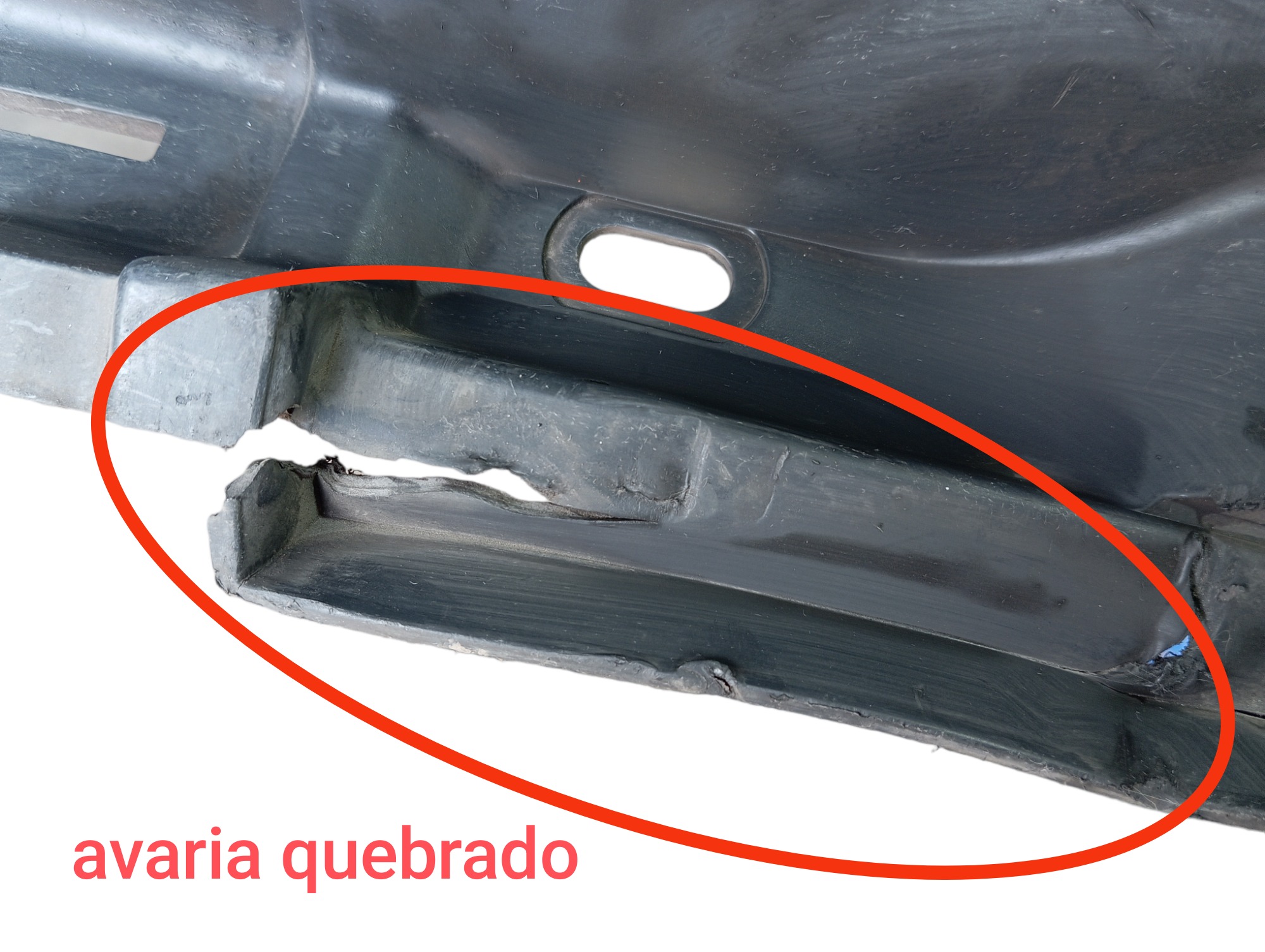 Spoiler Passageiro Volvo Xc70 2007 V64 Preto 7