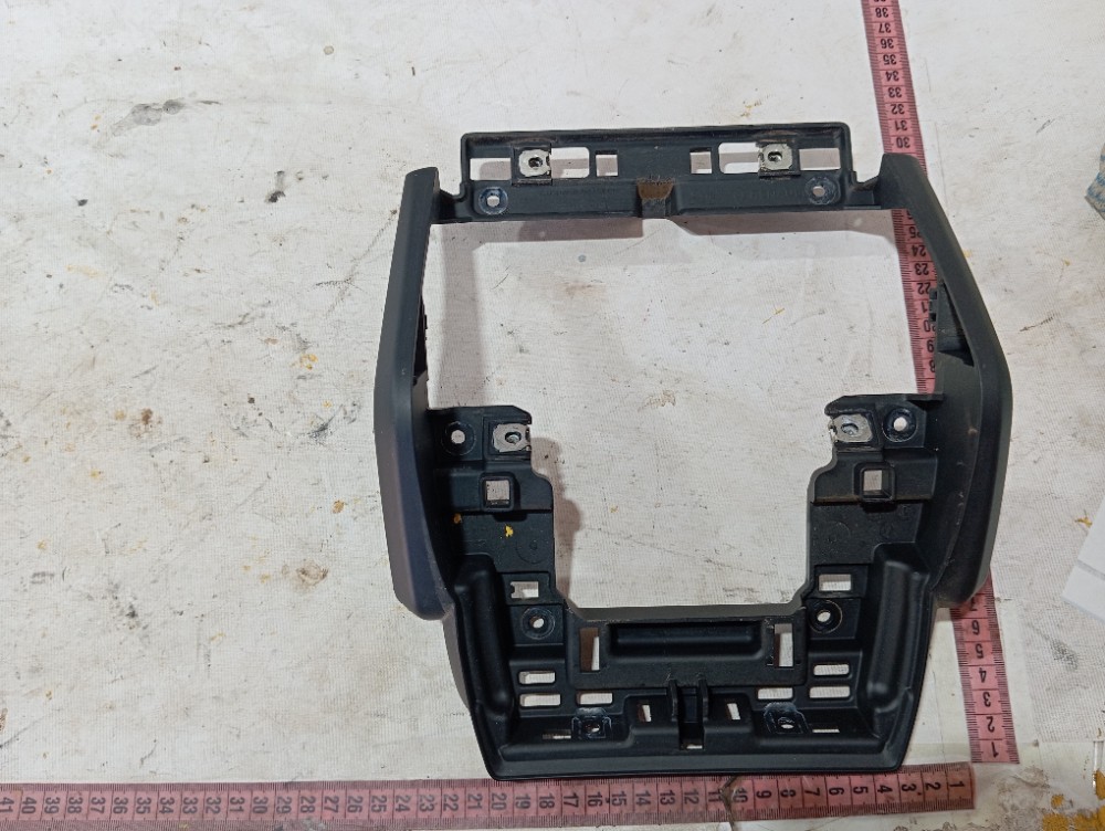 Moldura Multimida Radio Painel Renault Zoe 2022 2023 V639 Preto 7