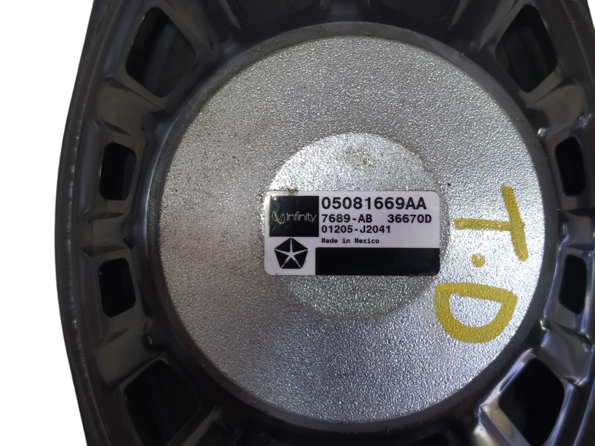 Alto Falante Traseiro Direito Grand Caravan 2005 V586 5