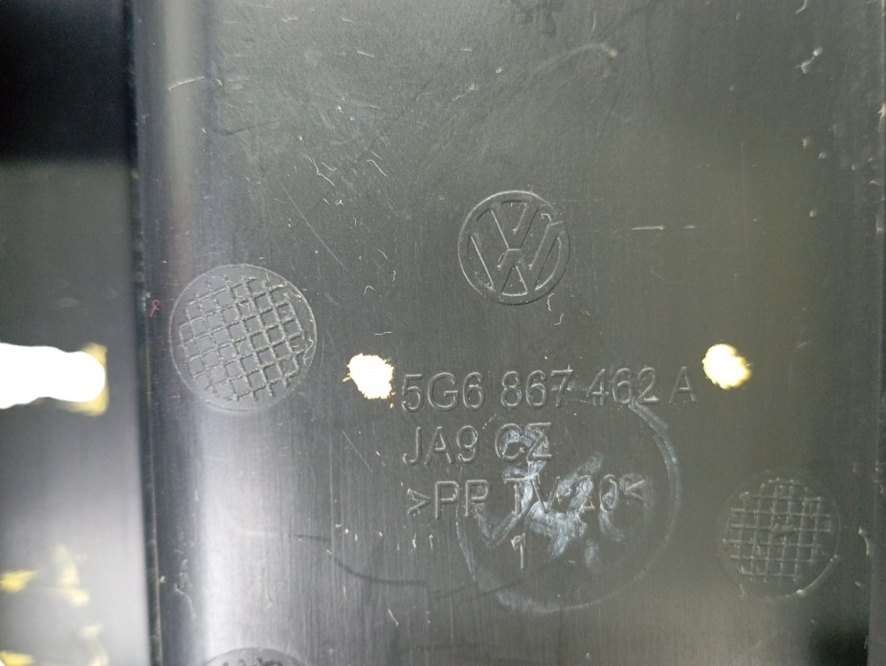 Acabamento Porta Mala Esquerdo Vw Golf Highline 2014 V626 3