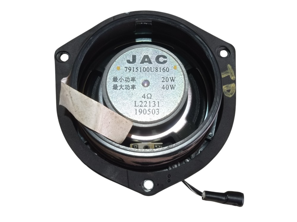 Alto Falante Traseiro Direito Jac Iev40 2020 V615 Preto 5