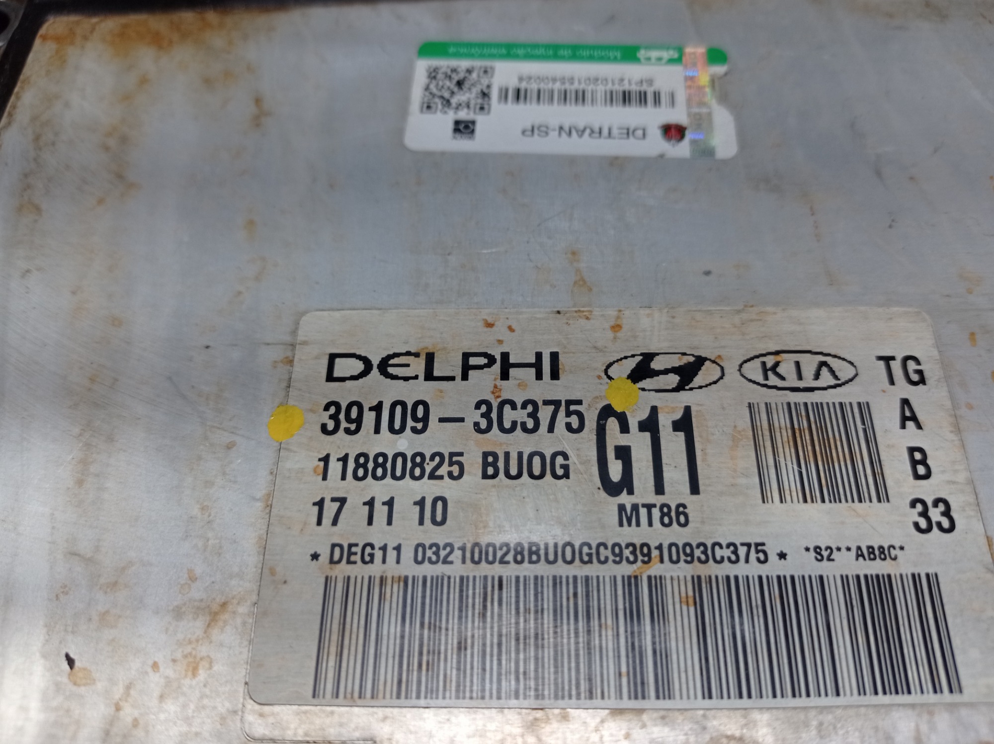 Kit Módulo Injeção Hyundai Azera 3.3 V6 2011 V579 8