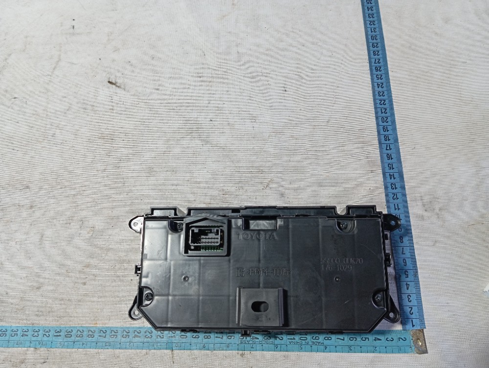 Comando painel ar condicionado Toyota Yaris 2022 2023 9