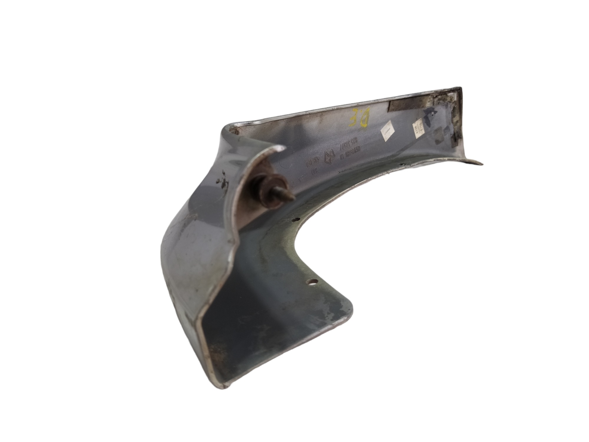 Moldura Paralama Dianteiro Esquerdo Grand Caravan 2005 V586 Prateado 7