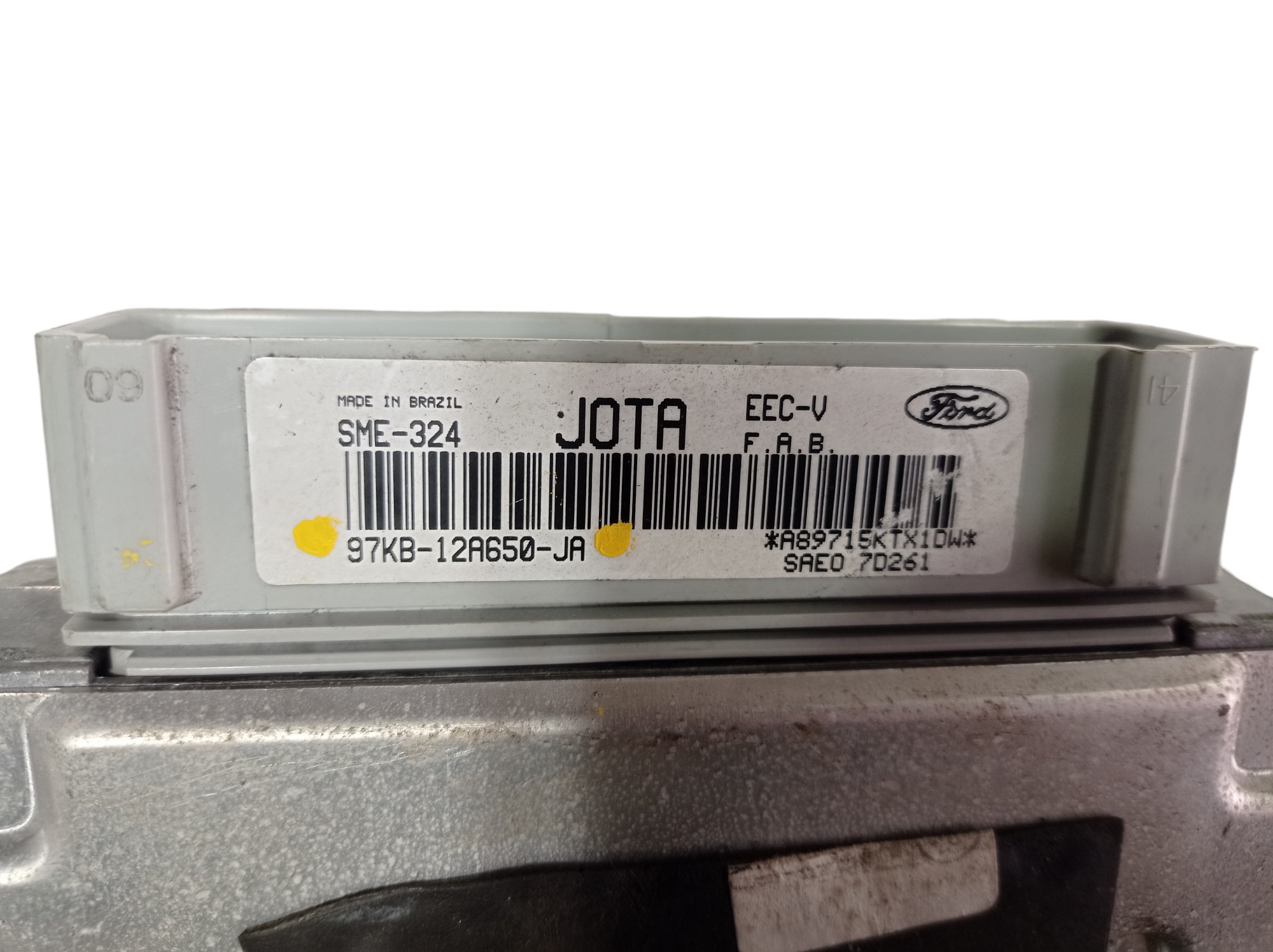 Módulo De Injeção Ford Fiesta 1997 97kb12a650ja 7