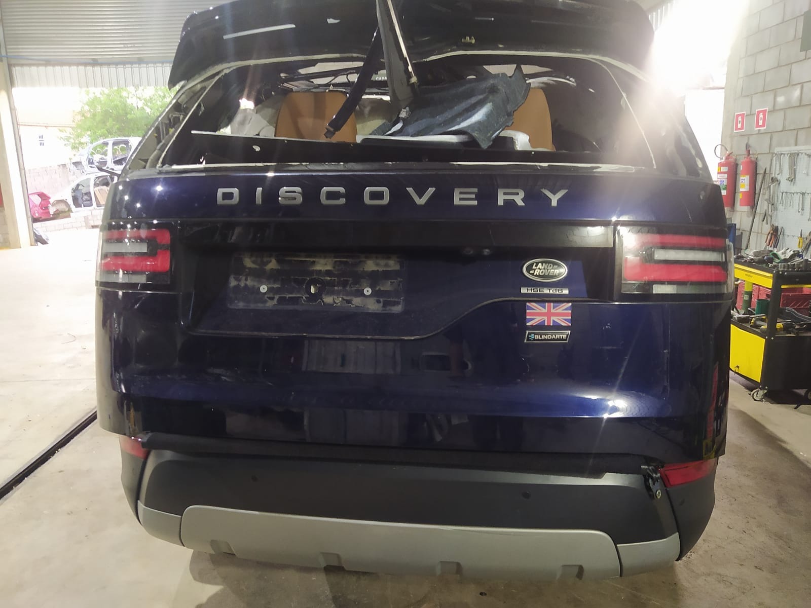 Sucata Land rover Discovery 5 3.0 v597 informações gerais 8
