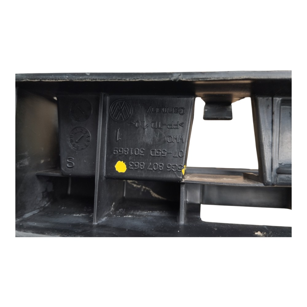 Guia Suporte Parachoque Traseiro Vw Golf 2014 A 2019 V626 3