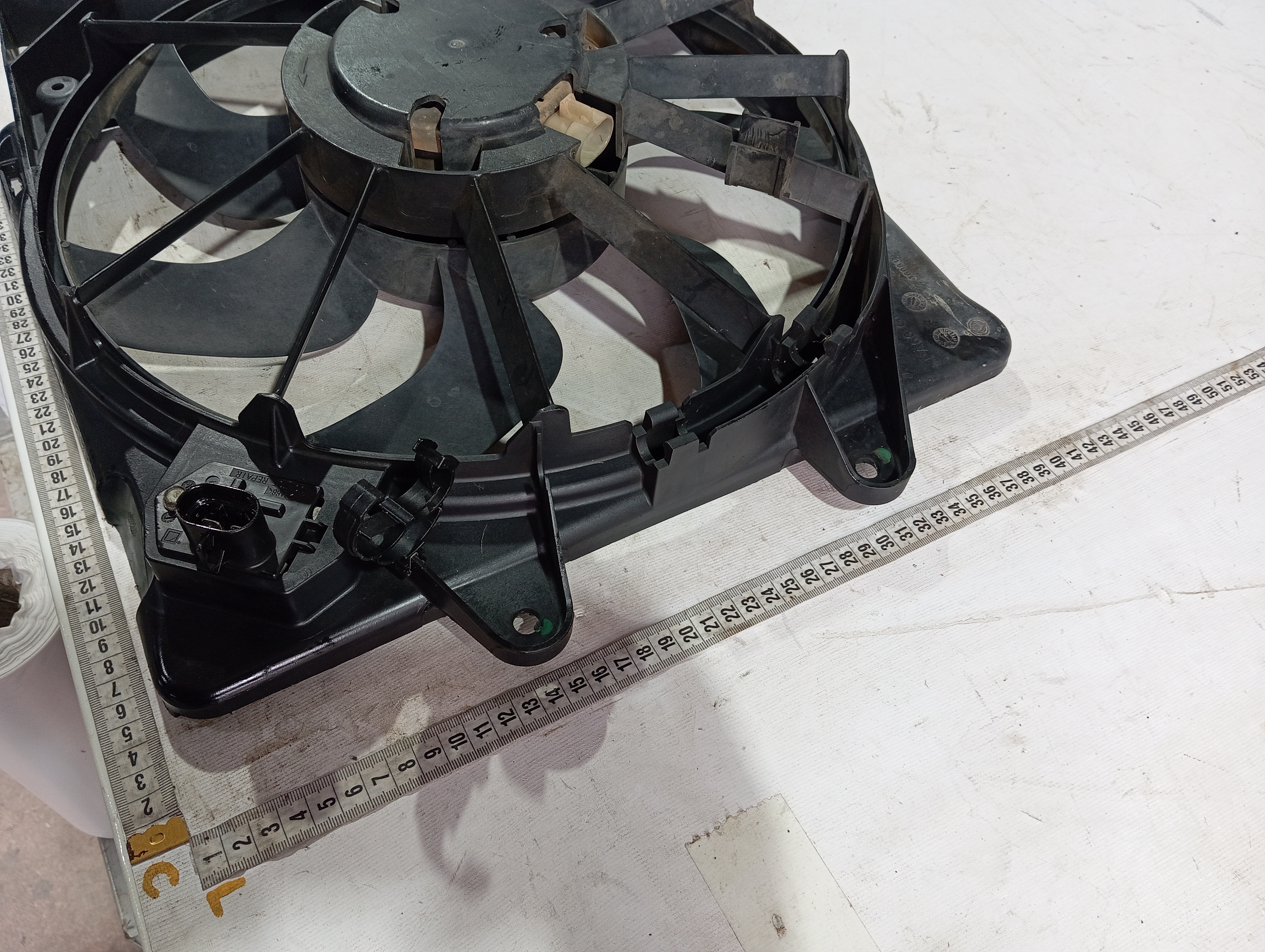 Ventoinha Radiador Fiat Punto 2008 1.8 F006c10057 9