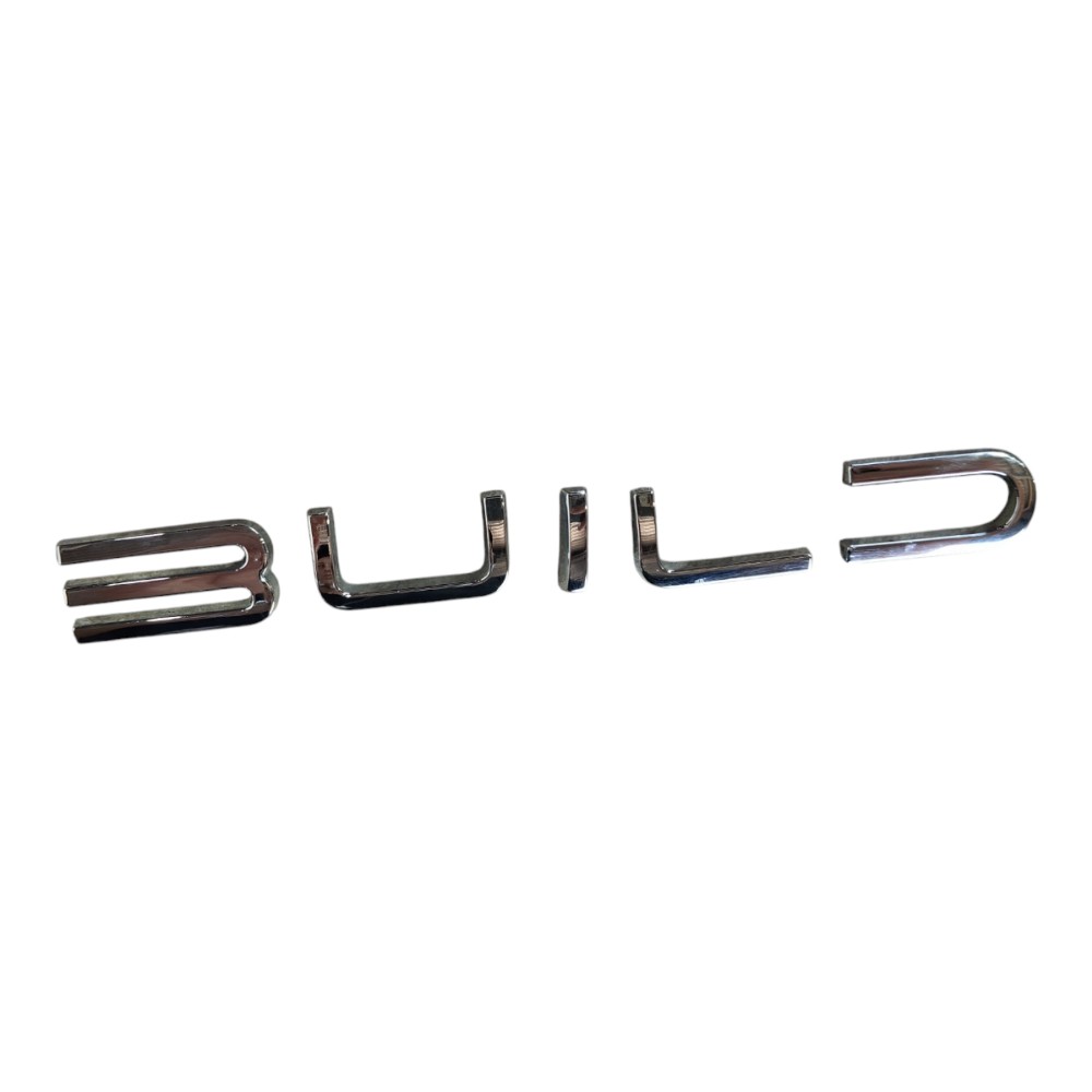 Letreiro Build Tampa Traseira Byd Song Plus 2023 2024 V642 7