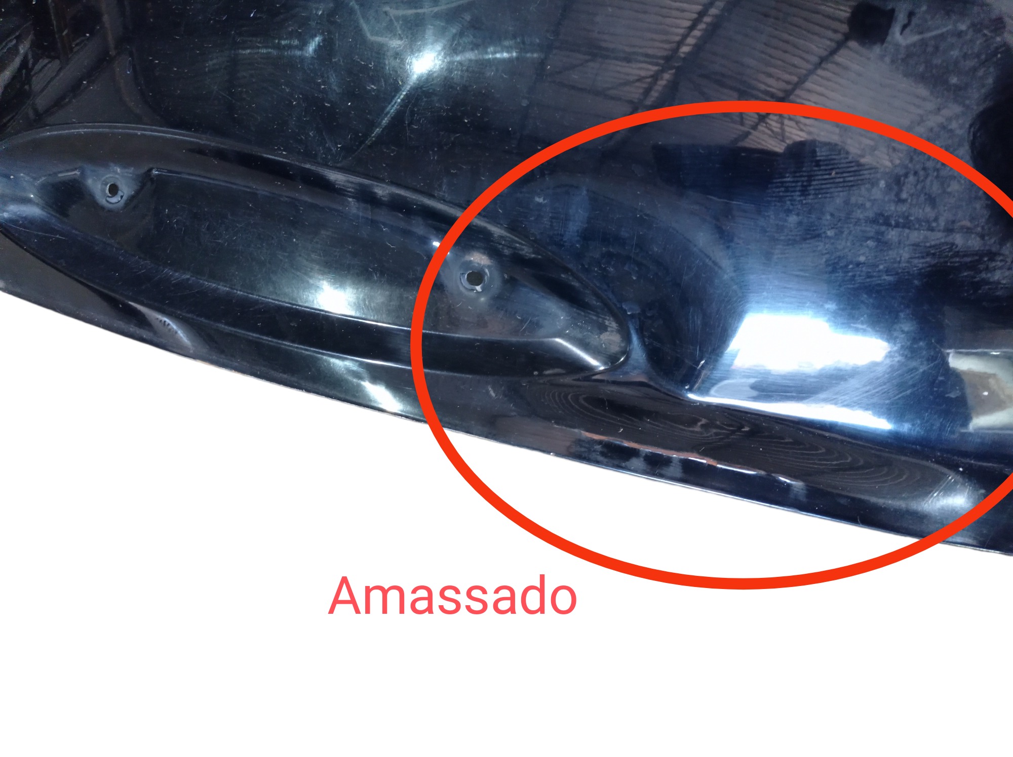 Tampa Traseira Chery Cielo 1.6 2012 V514 Preto 4