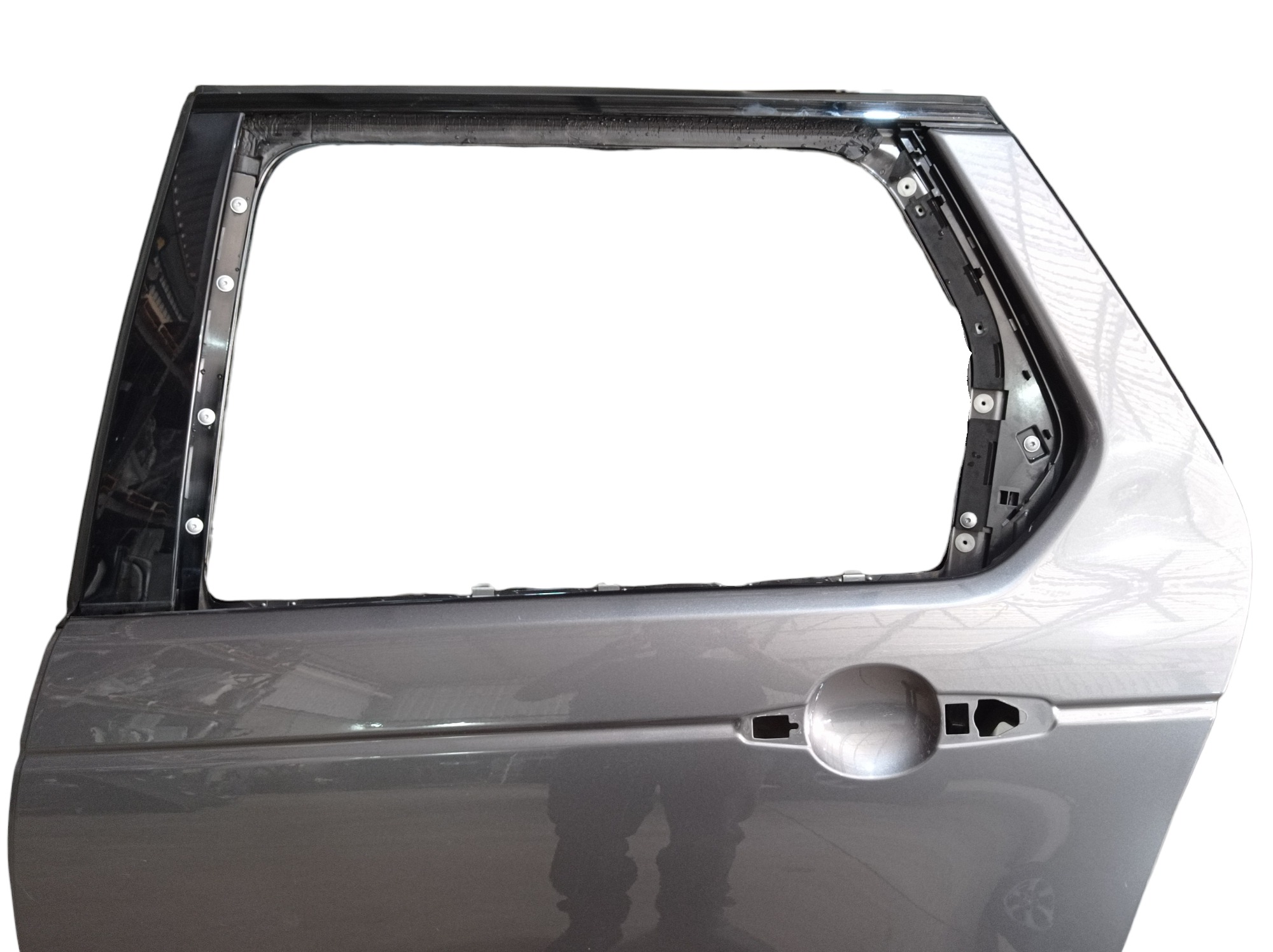 Porta Traseira Esquerda Land Rover Discovery 2015 2018 V591 Traseira Esquerda Cinza-escuro 4