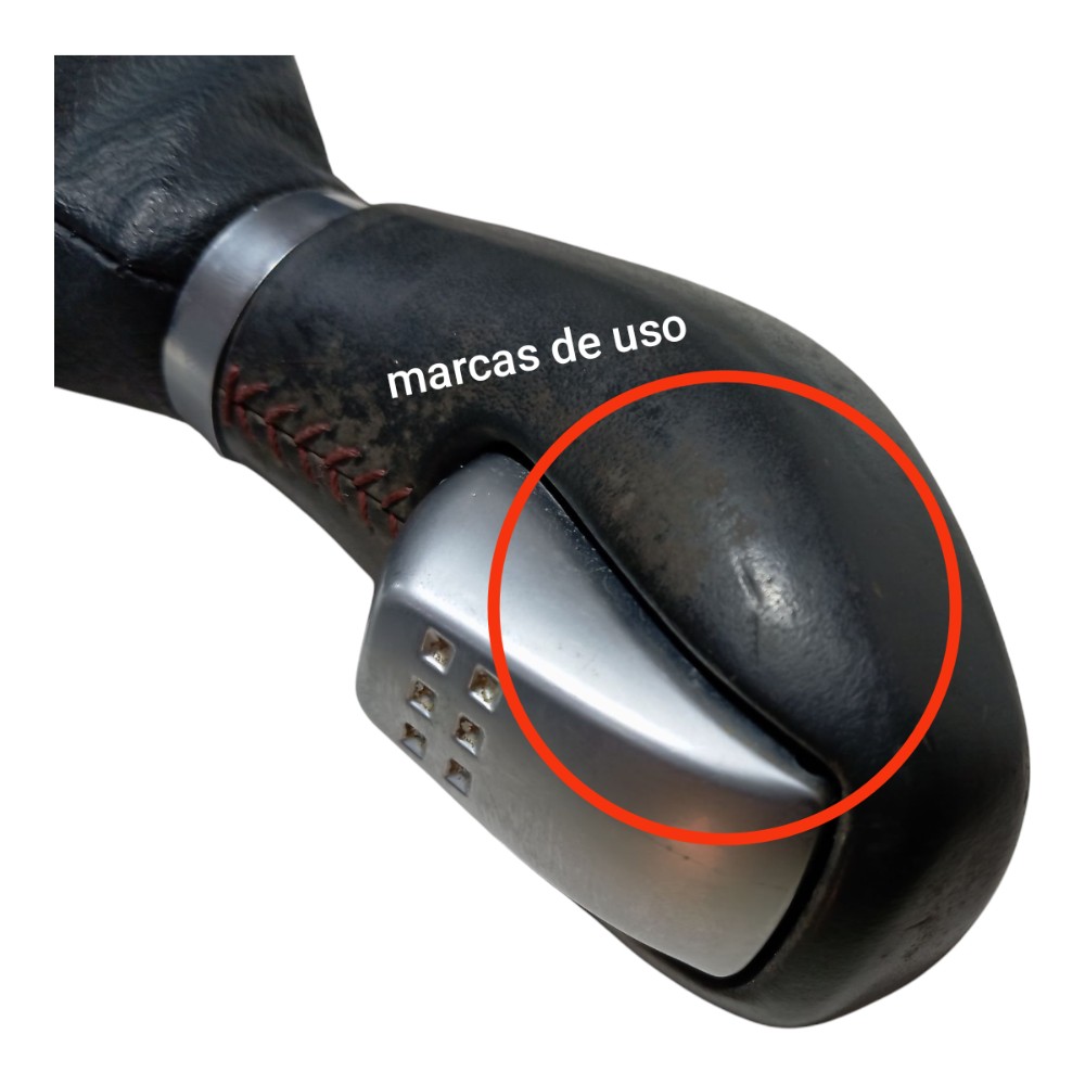Manopla Alavanca Seletora Jac T50 2017 2021 V662 Preto 1