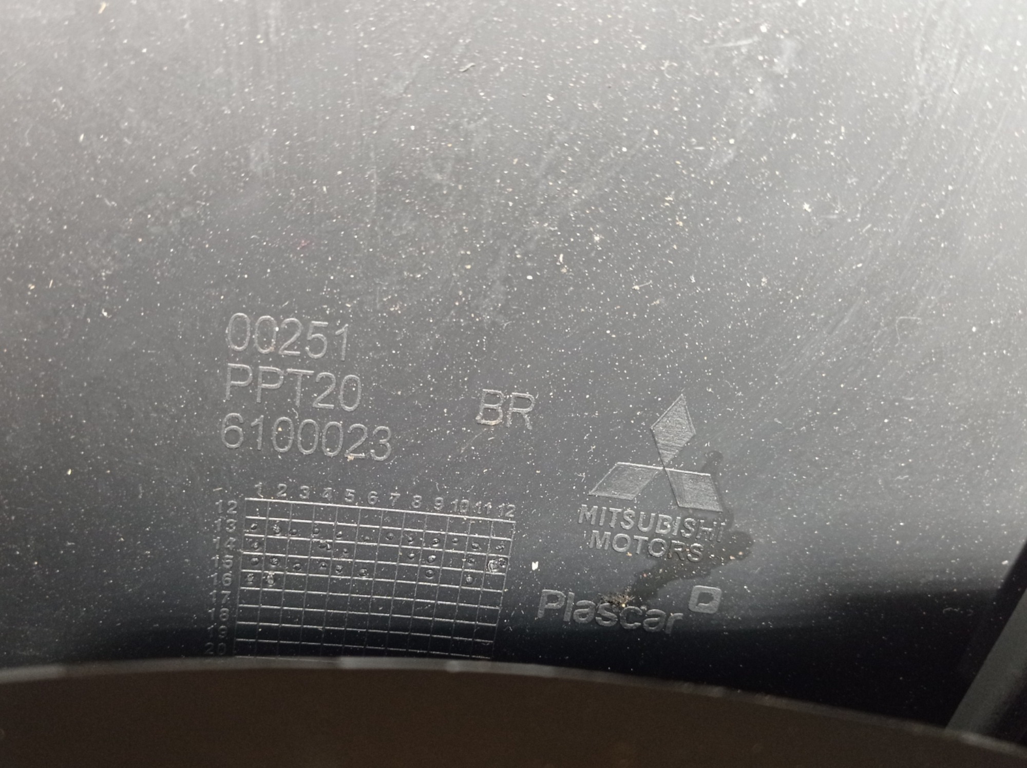 Moldura Painel Instrumentos Mitsubishi Asx 2016 V332 7