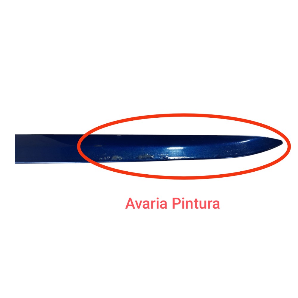 Friso Porta Traseira Esq Byd Song Plus 2023 2024 2025 V642 Azul-marinho 4