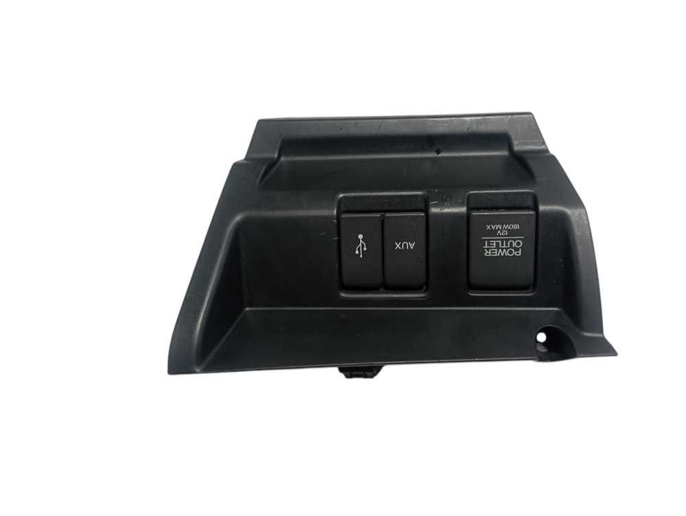 Moldura Tomada 12v Auxiliar Usb Honda Fit 2016 V327 1