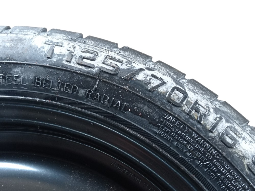 Roda Estepe Aro 16 Chery Tiggo 2 Look 1.5 2020 V613 8
