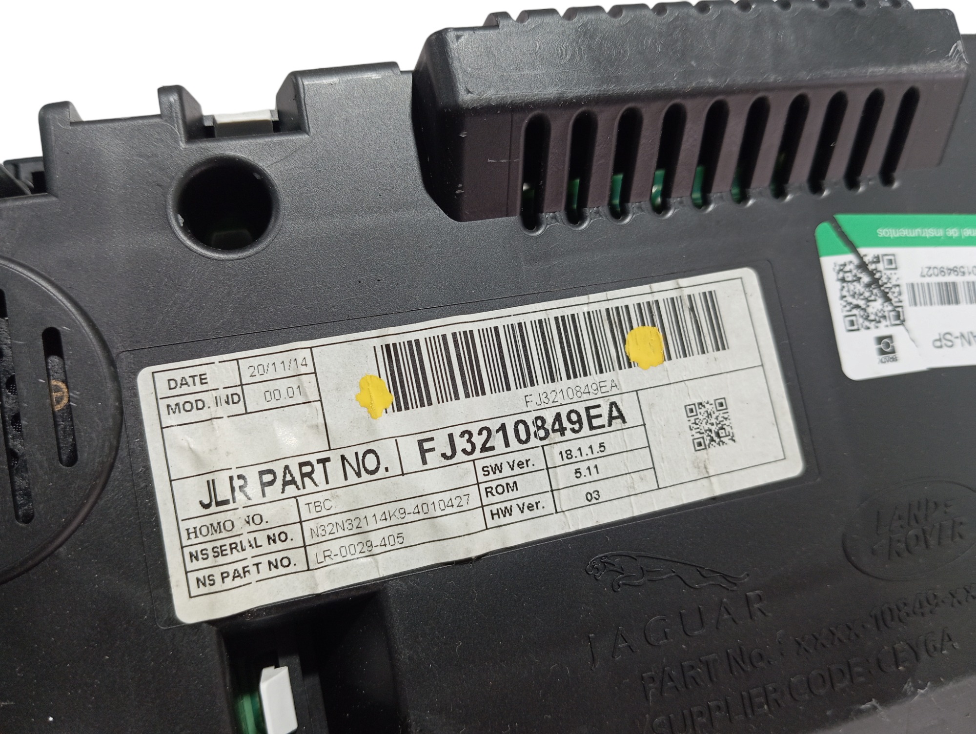 Painel Instrumentos Range Rover Evoque 2.2 2014 2015 V600 6