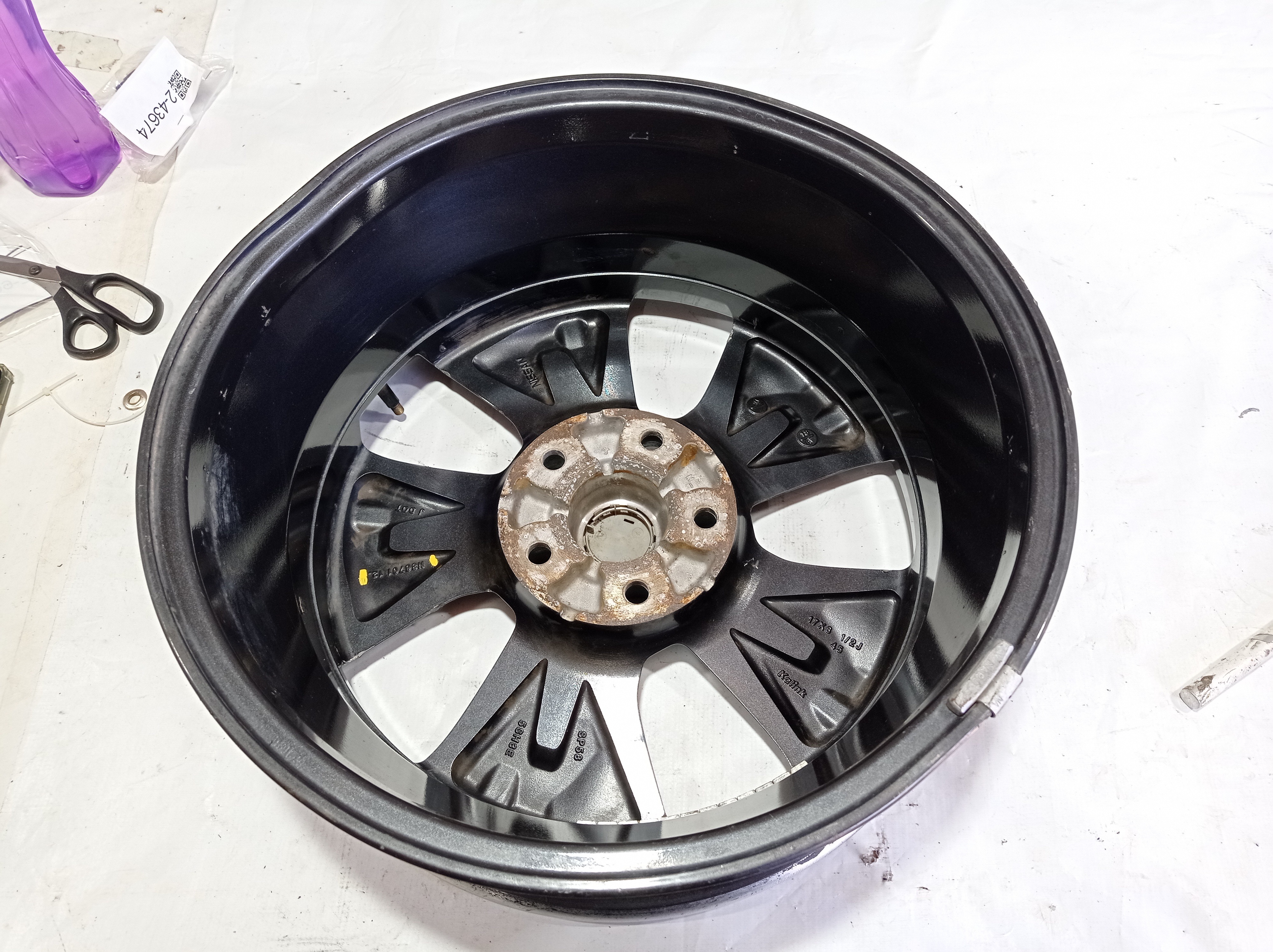 Roda Aro 17 5×114.3 Nissan Leaf 2019 N86701 V488 9