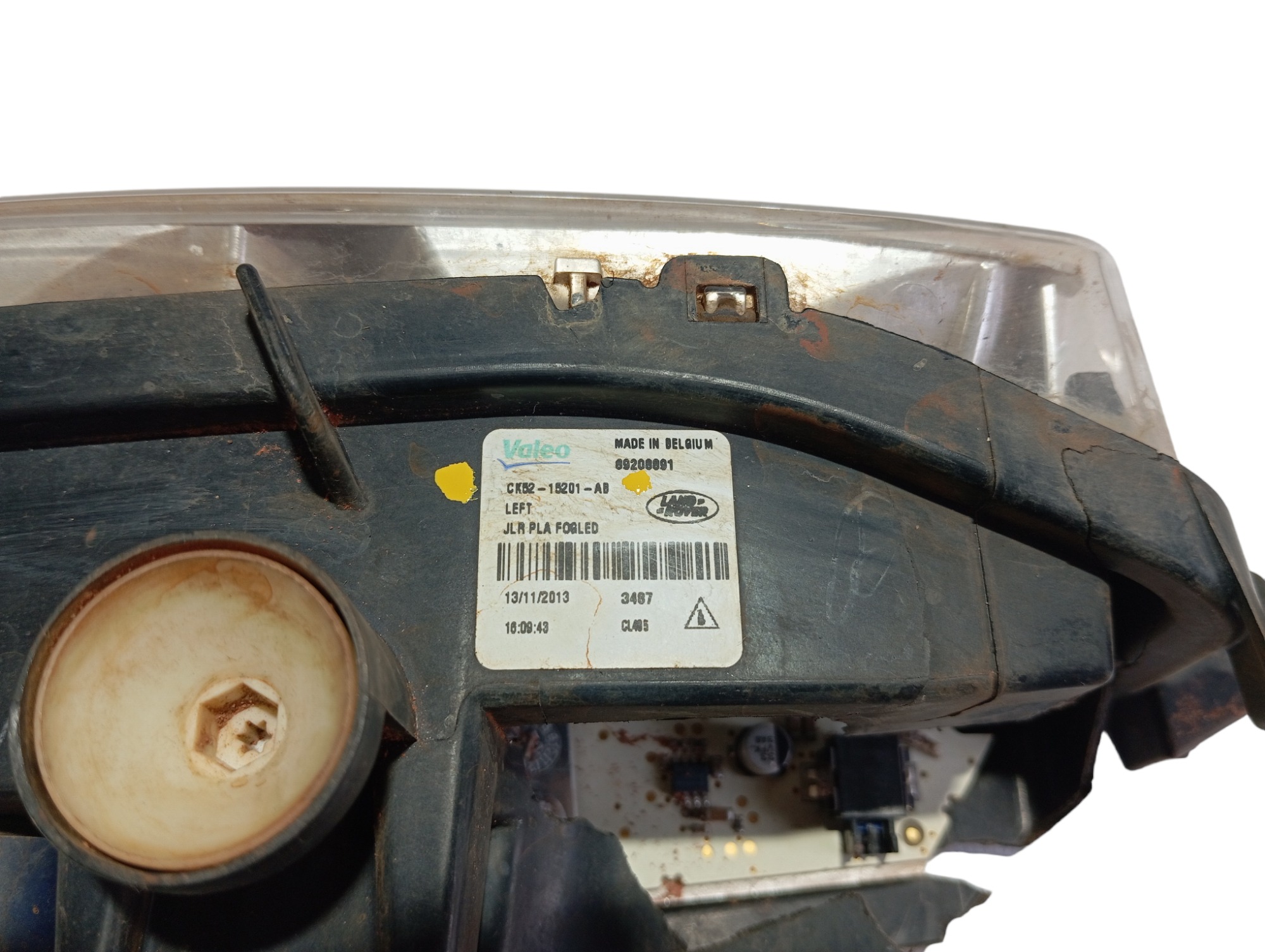 Lente Farol Milha Esquerdo Range Rover Sport 2014 V592 10
