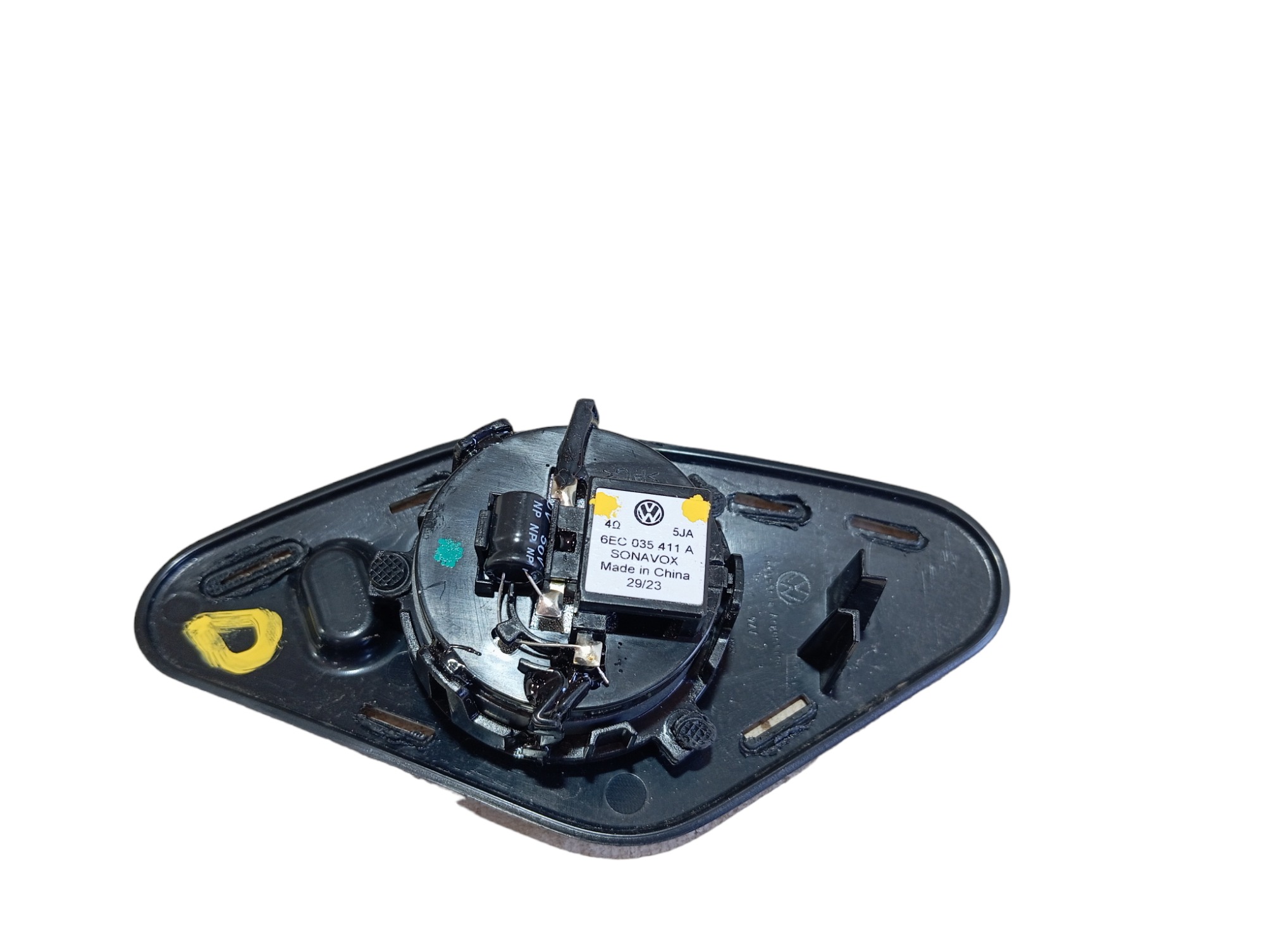 Tweeter Coluna Direita Vw Taos Highline 2022 2024 V601 Preto 4