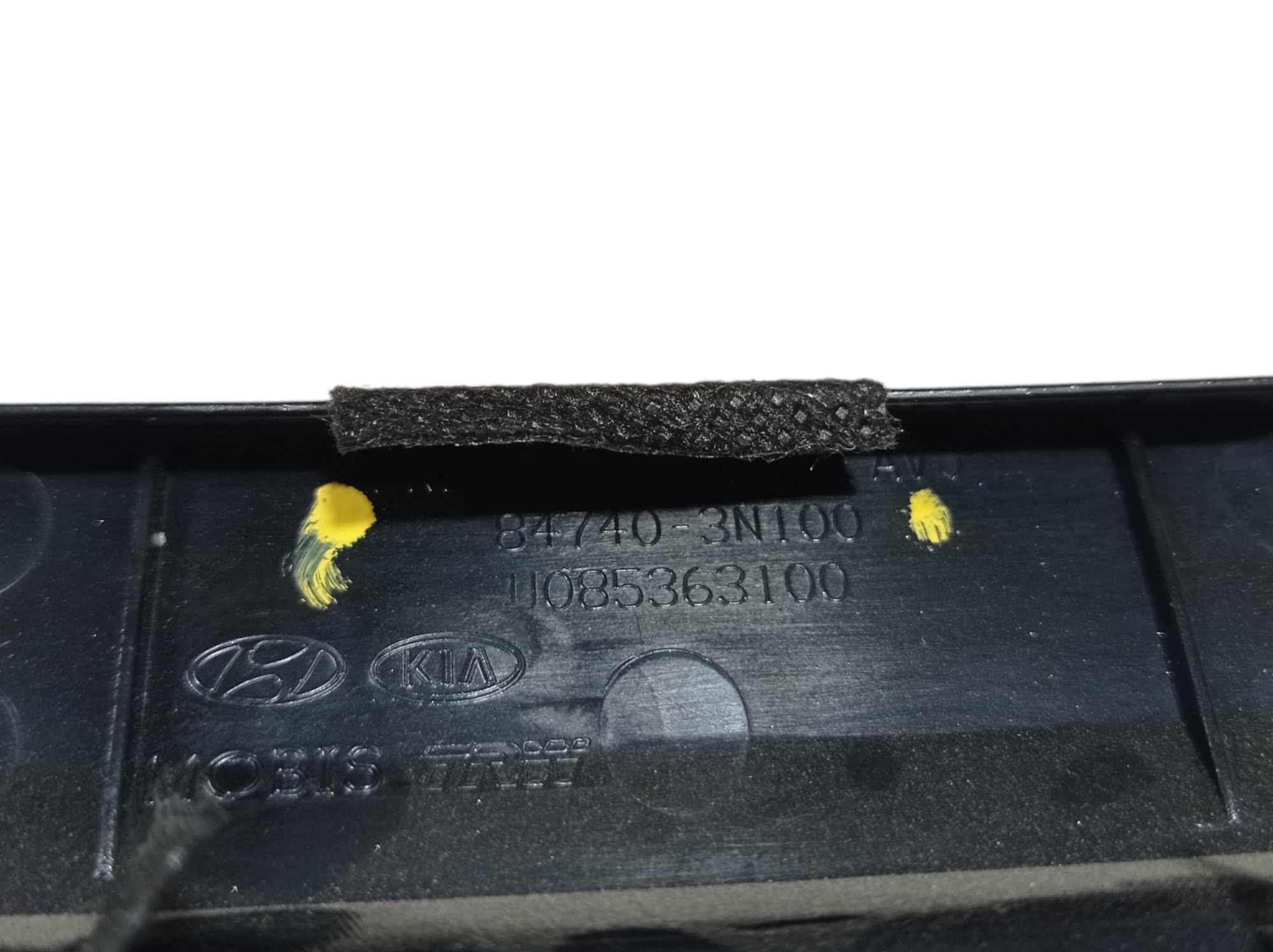 Moldura Comando Ar Condicionado Hyundai Equus 2013 V577 1