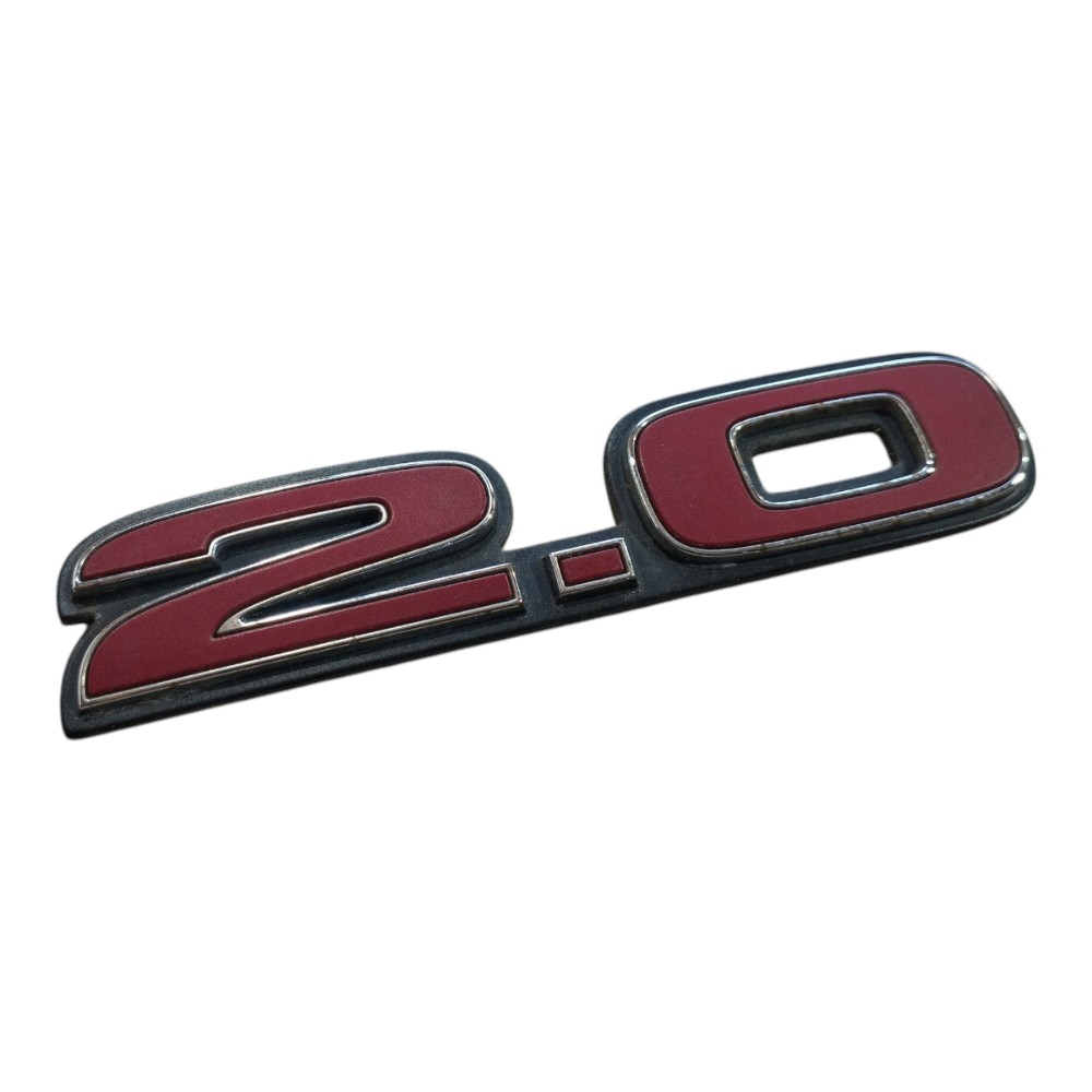 Emblema 2.0 Tampa Traseira Honda Civic 2010 A 2015 V658 2