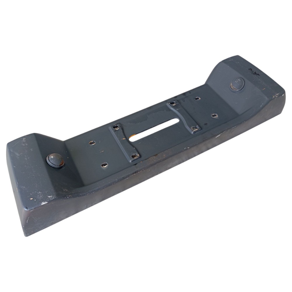 Moldura Placa Traseira Troller T4 2011 V650 Preto