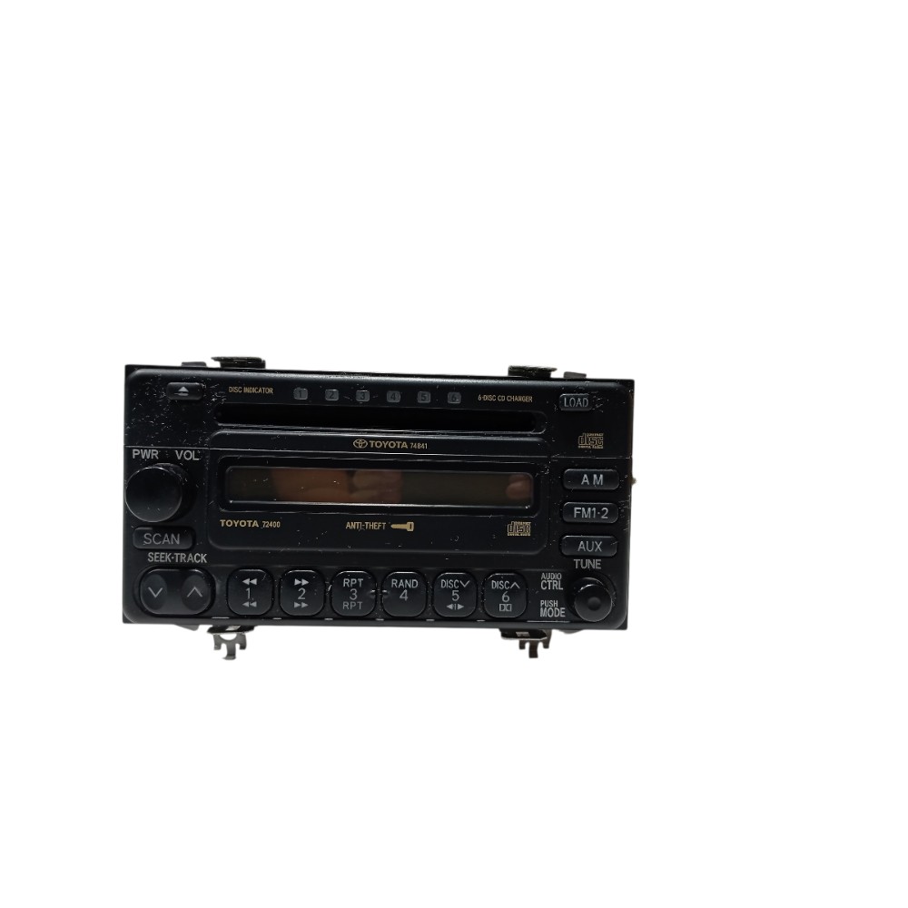 Rádio cd Toyota Corolla 2008 7