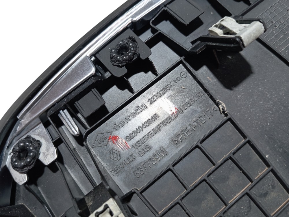 Moldura Painel Instrumento Renault Zoe Neo 2023 V617 7