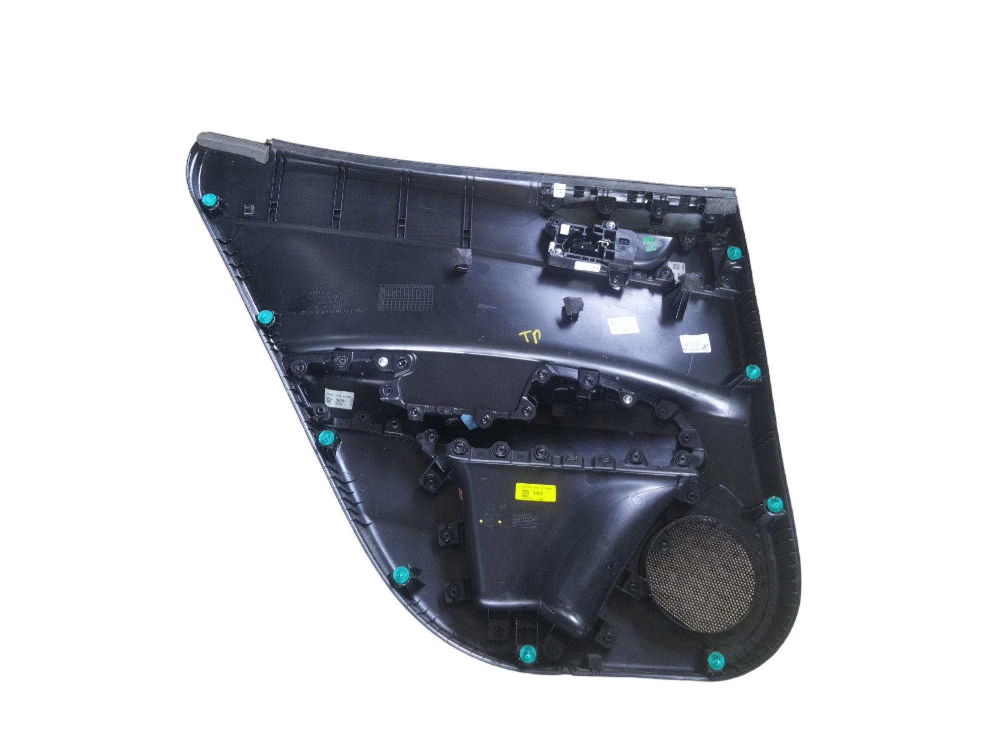 Forro Porta Traseira Direita Hyundai Hb20 Comfort 2023 V590 Preto 2