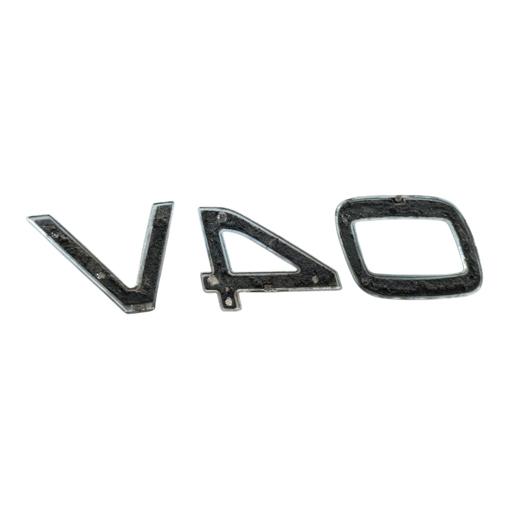 Emblema Tampa Traseira Volvo V40 T3 2013 2019 V652 8