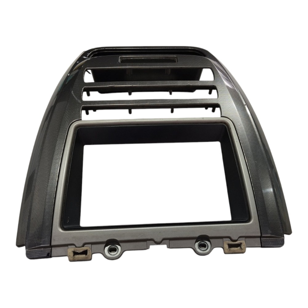 Moldura Painel Central Ford Fusion 2009 2012 V637 Prateado 10