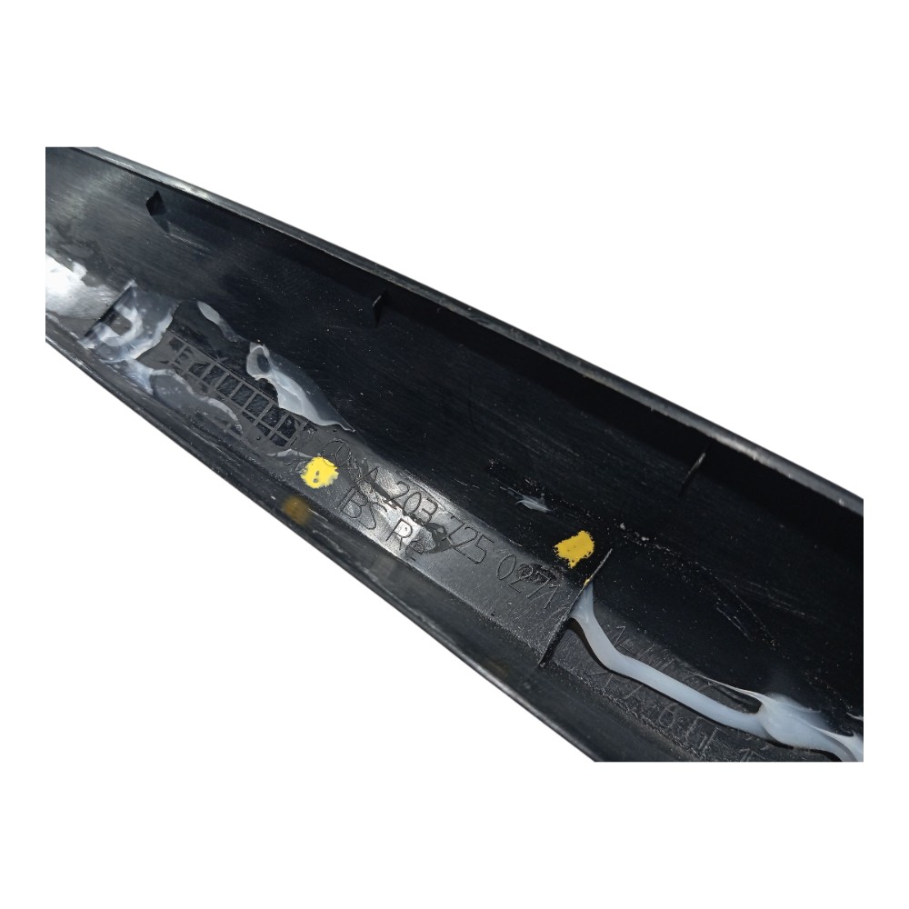 Moldura Int Porta Diant Direita Mercedes C180 2002 2007 V661 Preta 6