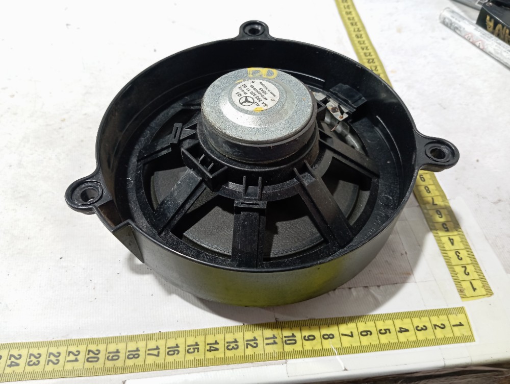 Alto Falante Porta Diant Direit Mercedes C180 2002 2007 V661 Preto 9