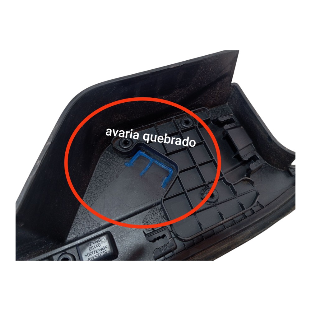 Moldura Traseira Direita Caçamba Ram Rampage Rt 2023 24 V641 7